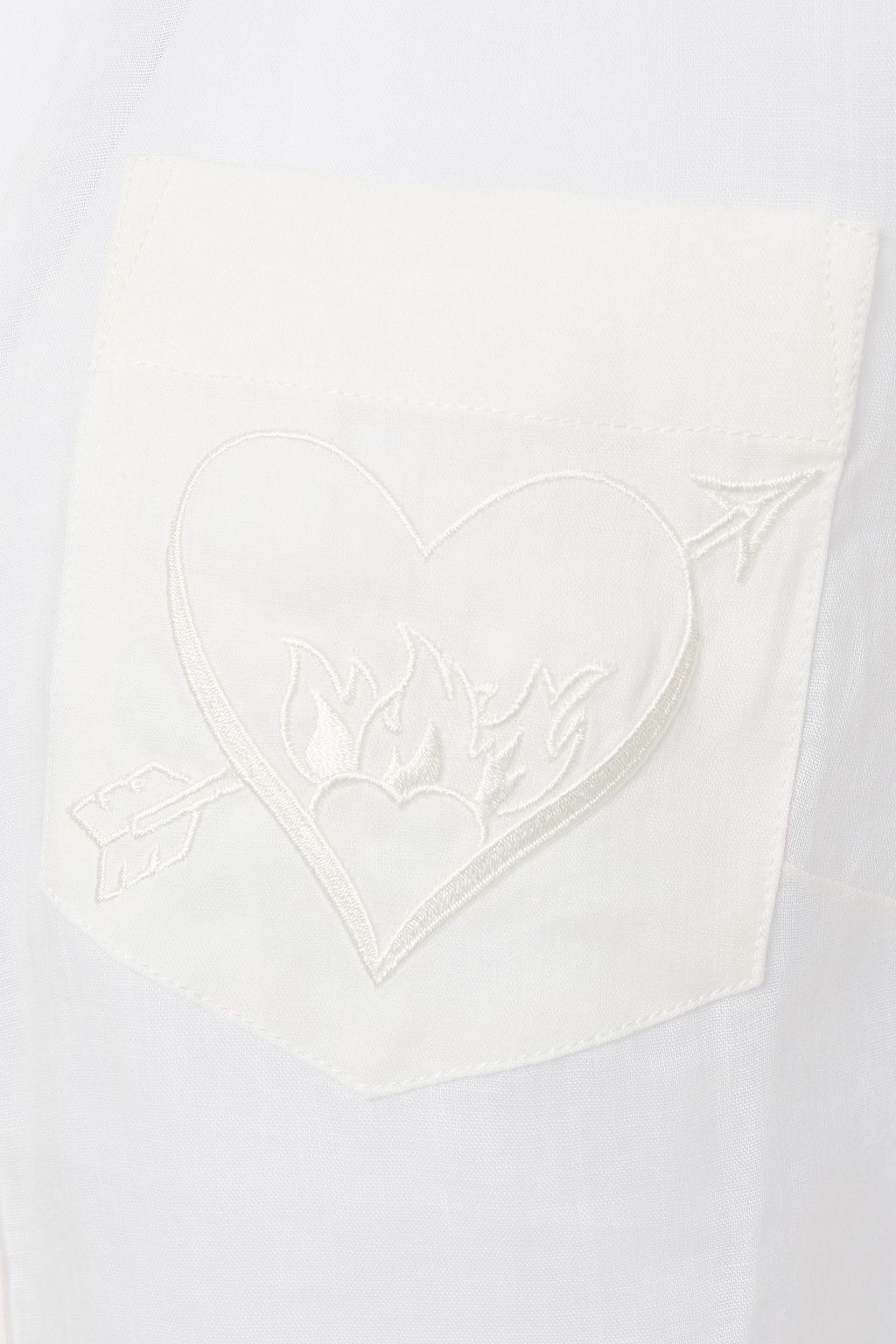 ZIMMERMANN Ramie-gauze shirt