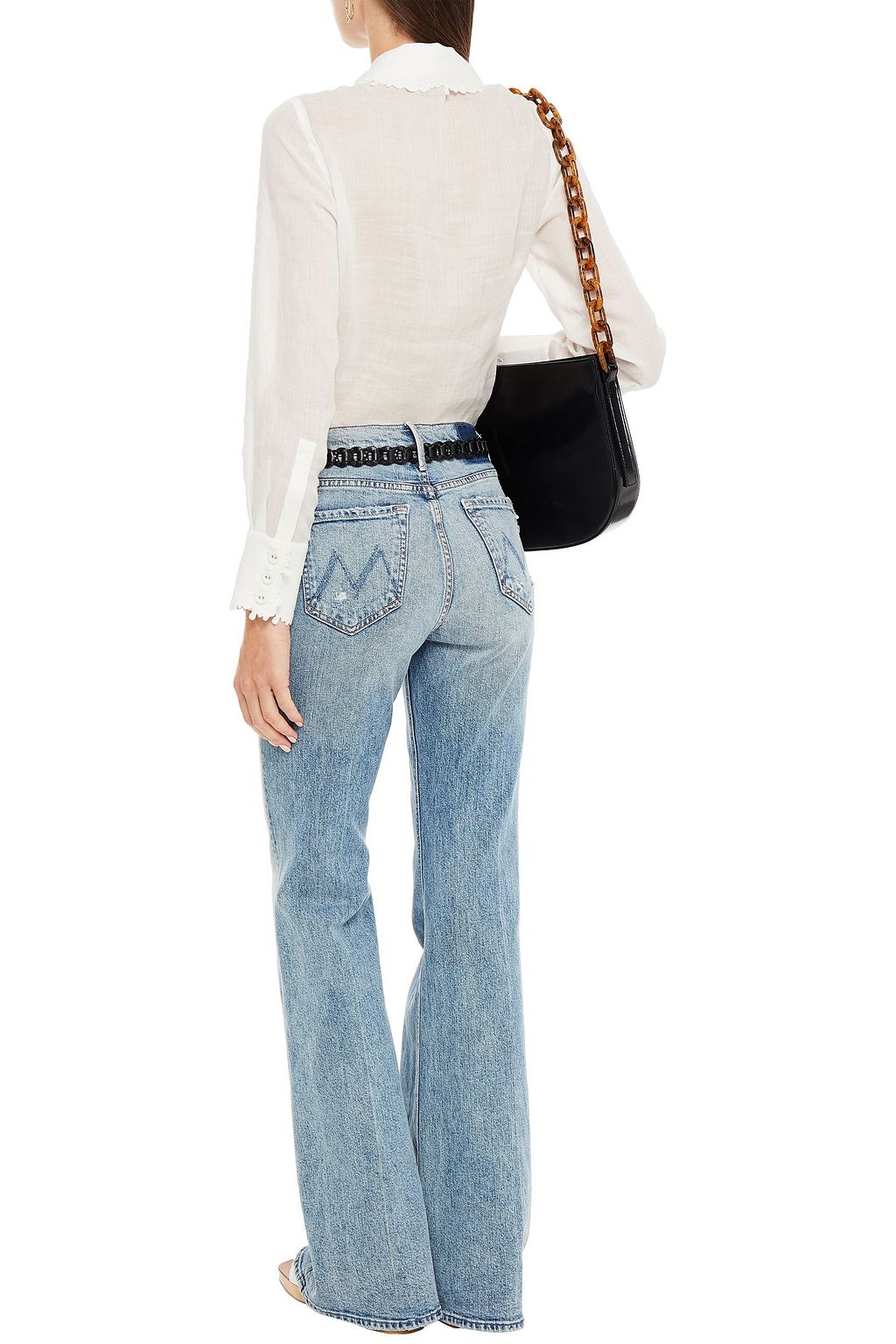 ZIMMERMANN Ramie-gauze shirt