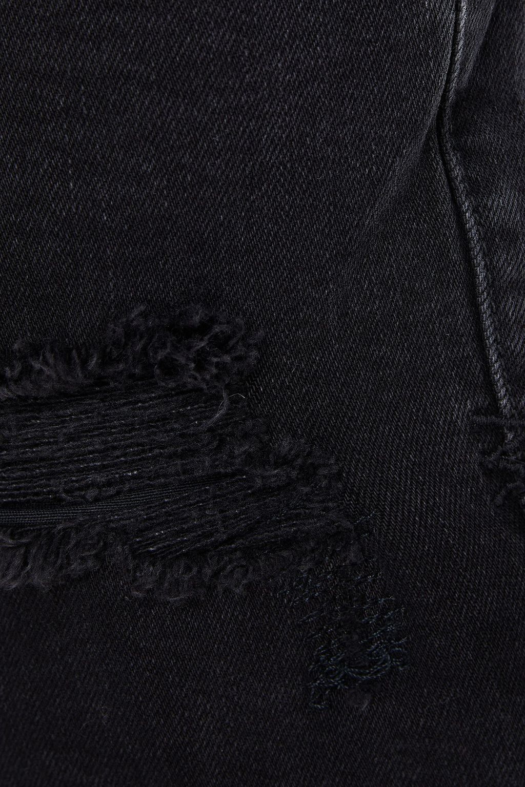 KSUBI Distressed denim shorts