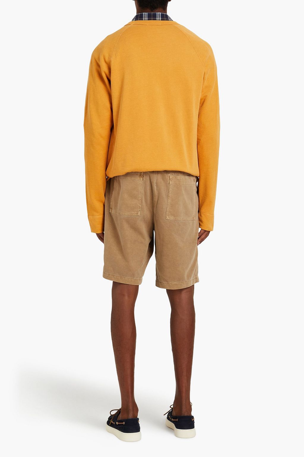 JAMES PERSE French cotton-terry sweatshirt