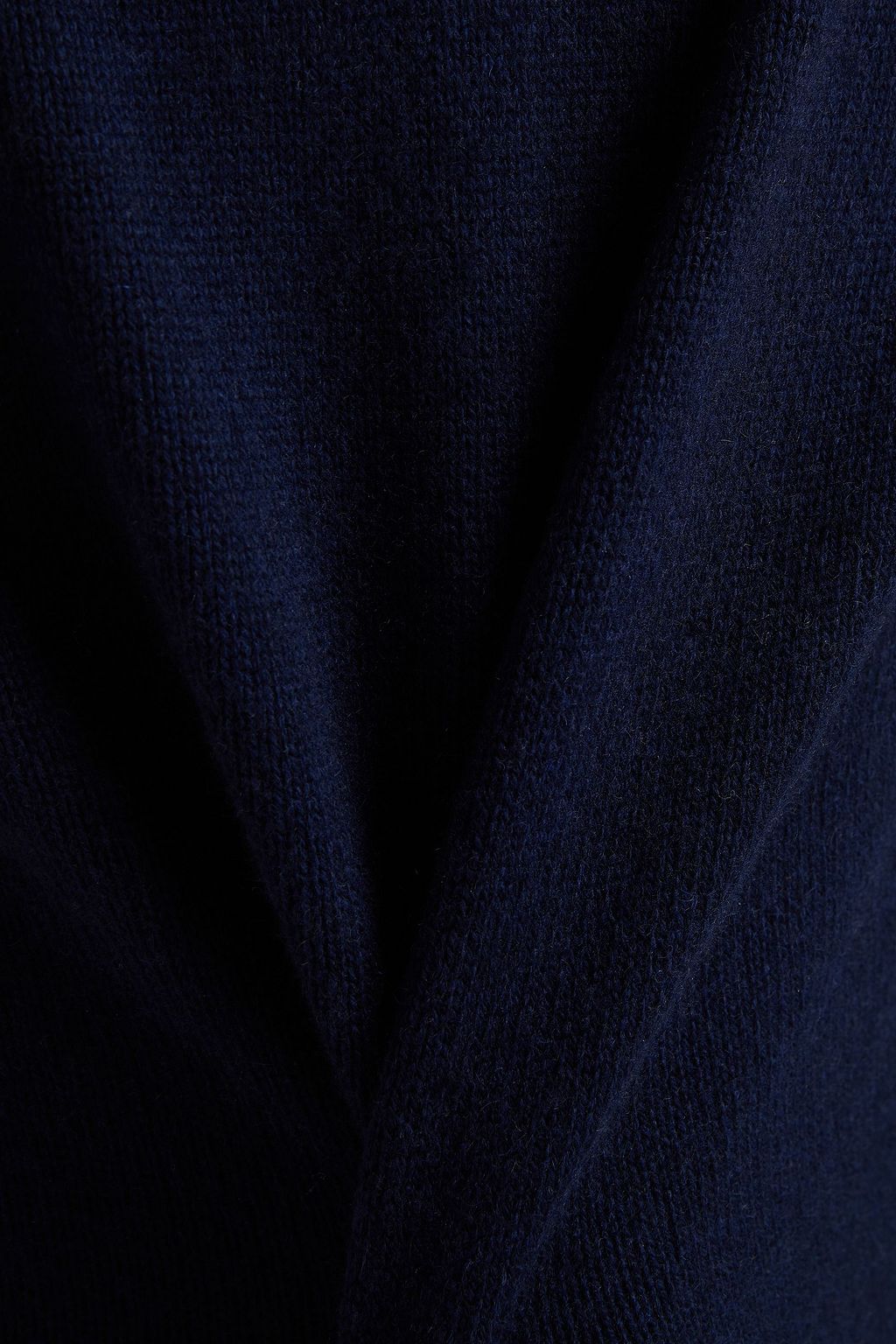 SANDRO Mélange wool-blend turtleneck sweater