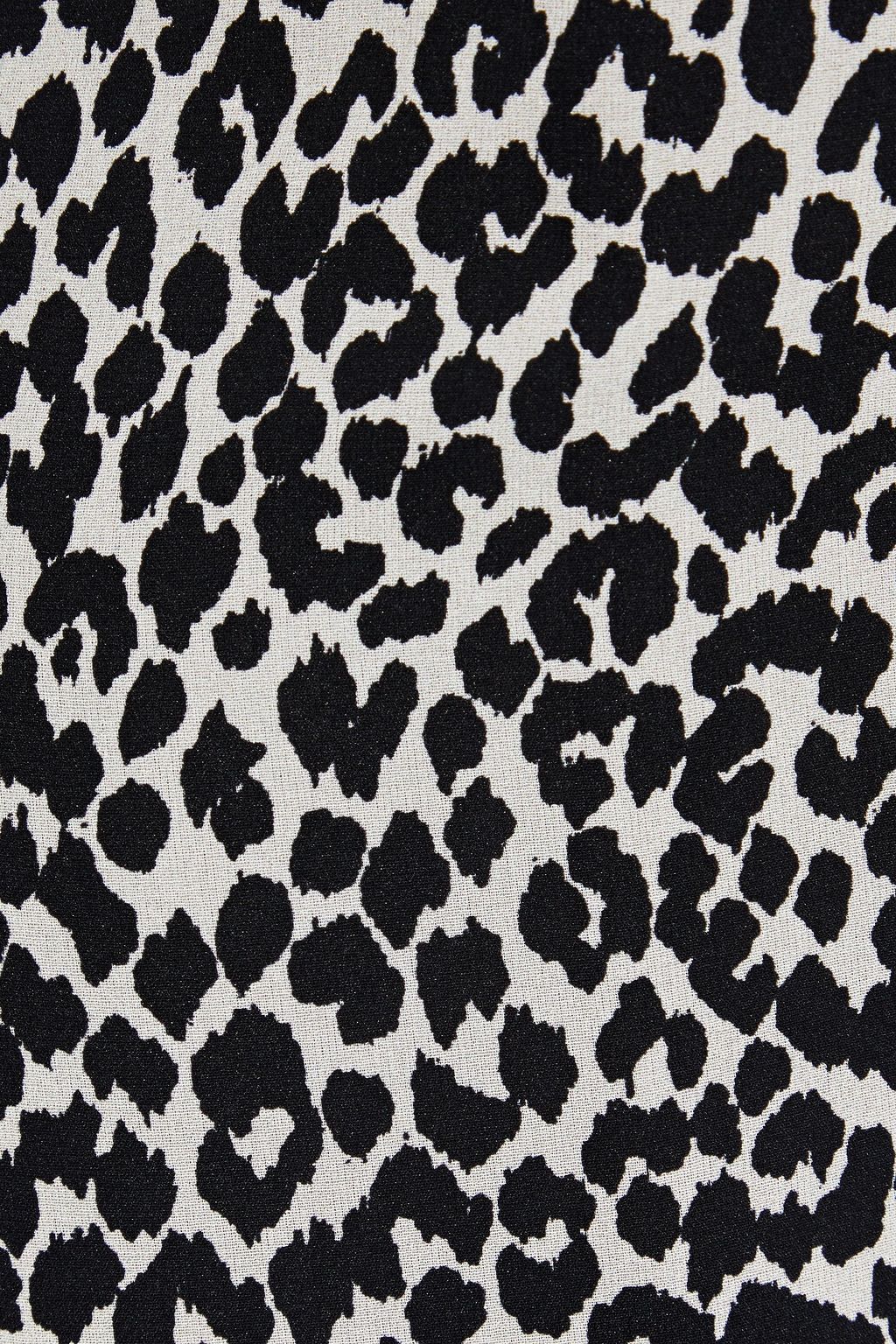 REDVALENTINO Pussy-bow leopard-print chiffon blouse