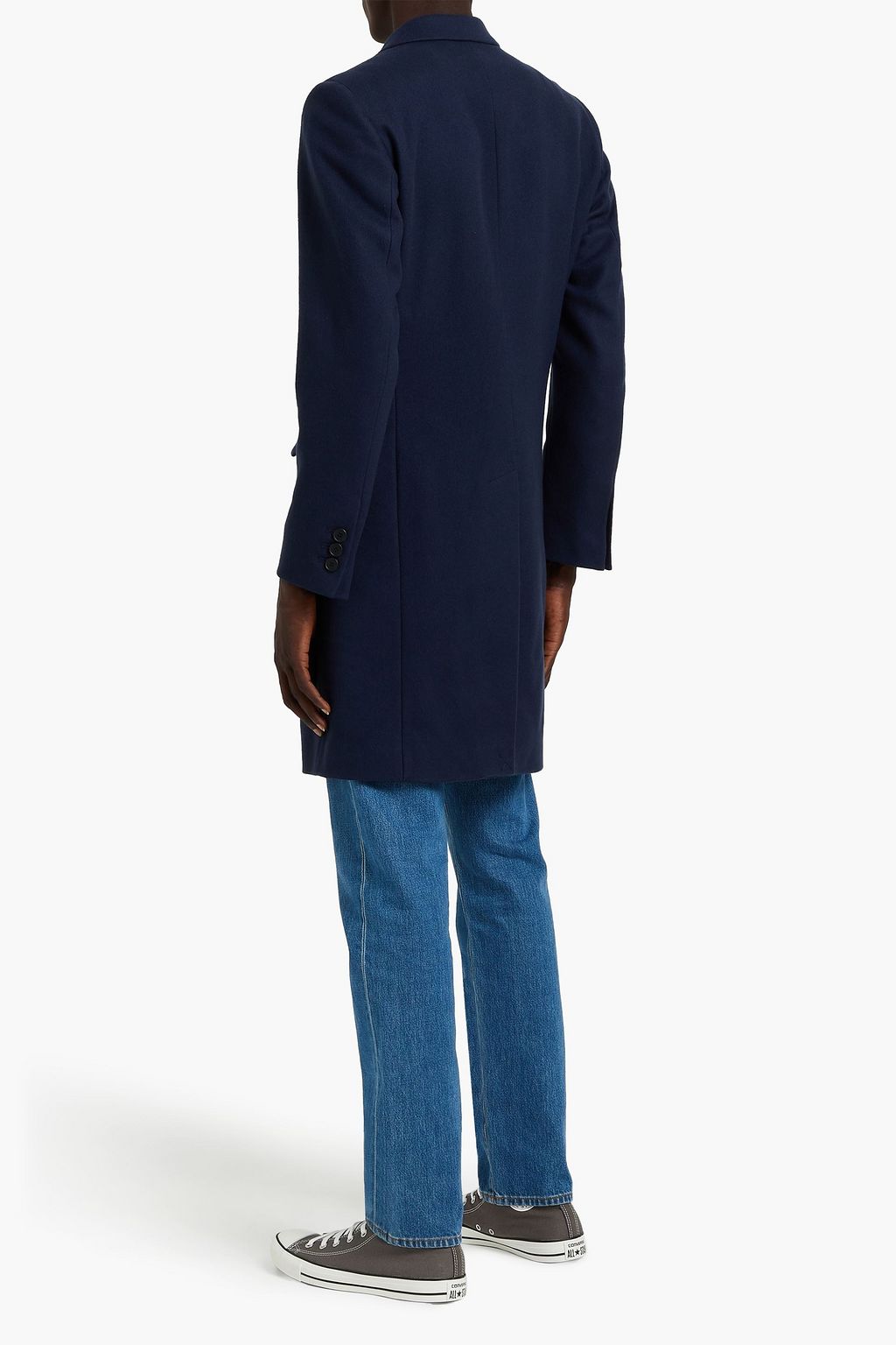 SANDRO Wool-blend coat