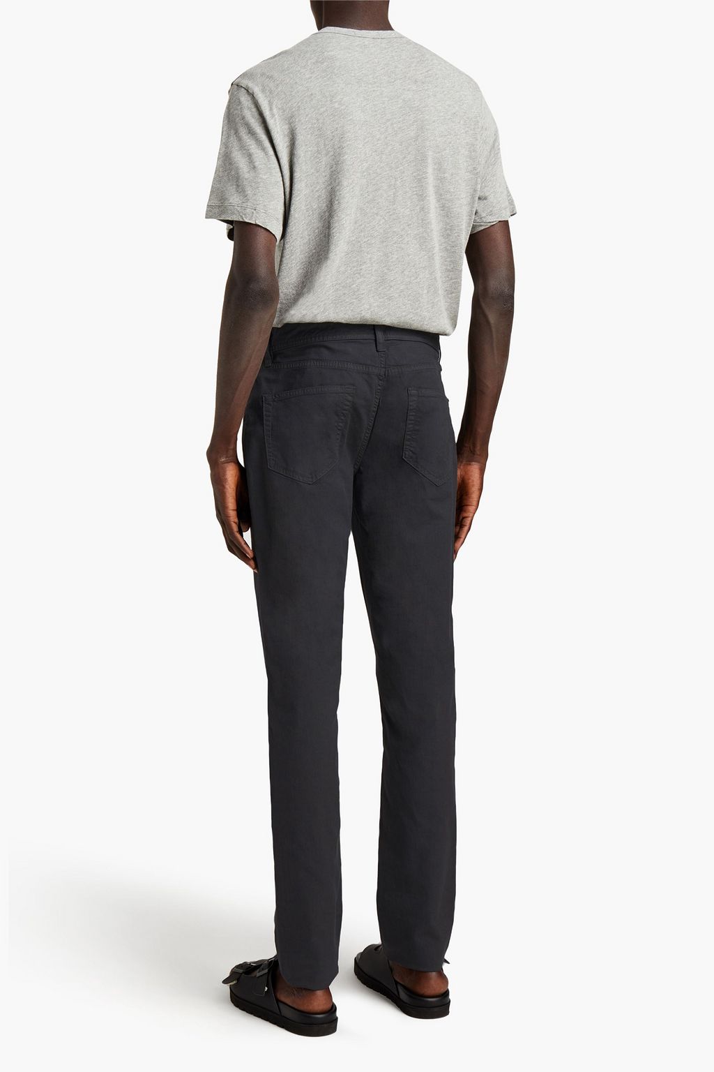 JAMES PERSE Cotton-blend twill pants