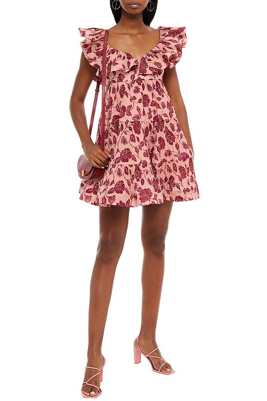 the lovestruck pleated mini
