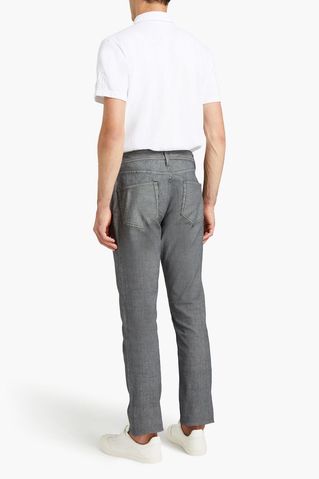 JAMES PERSE Slim-fit stretch-cotton corduroy pants