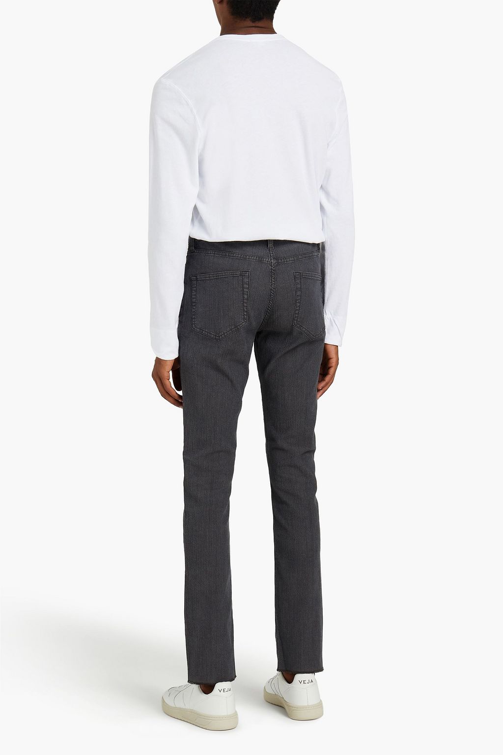 JAMES PERSE Slim-fit stretch-cotton corduroy pants