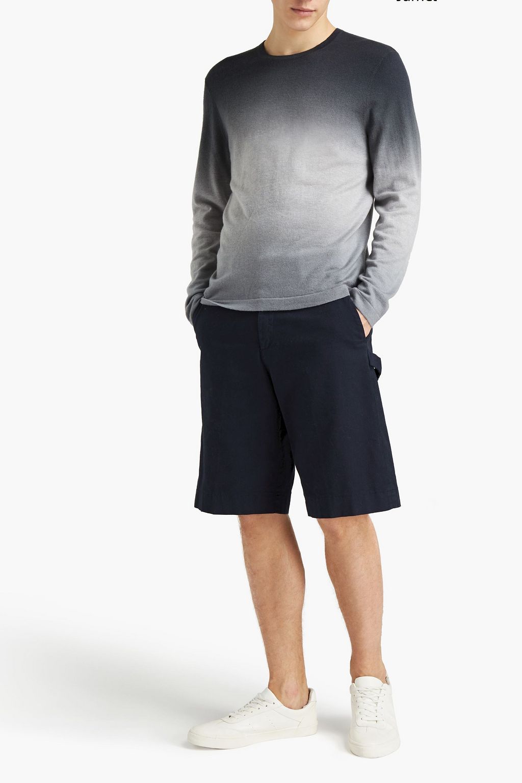 JAMES PERSE Dégradé cashmere sweater