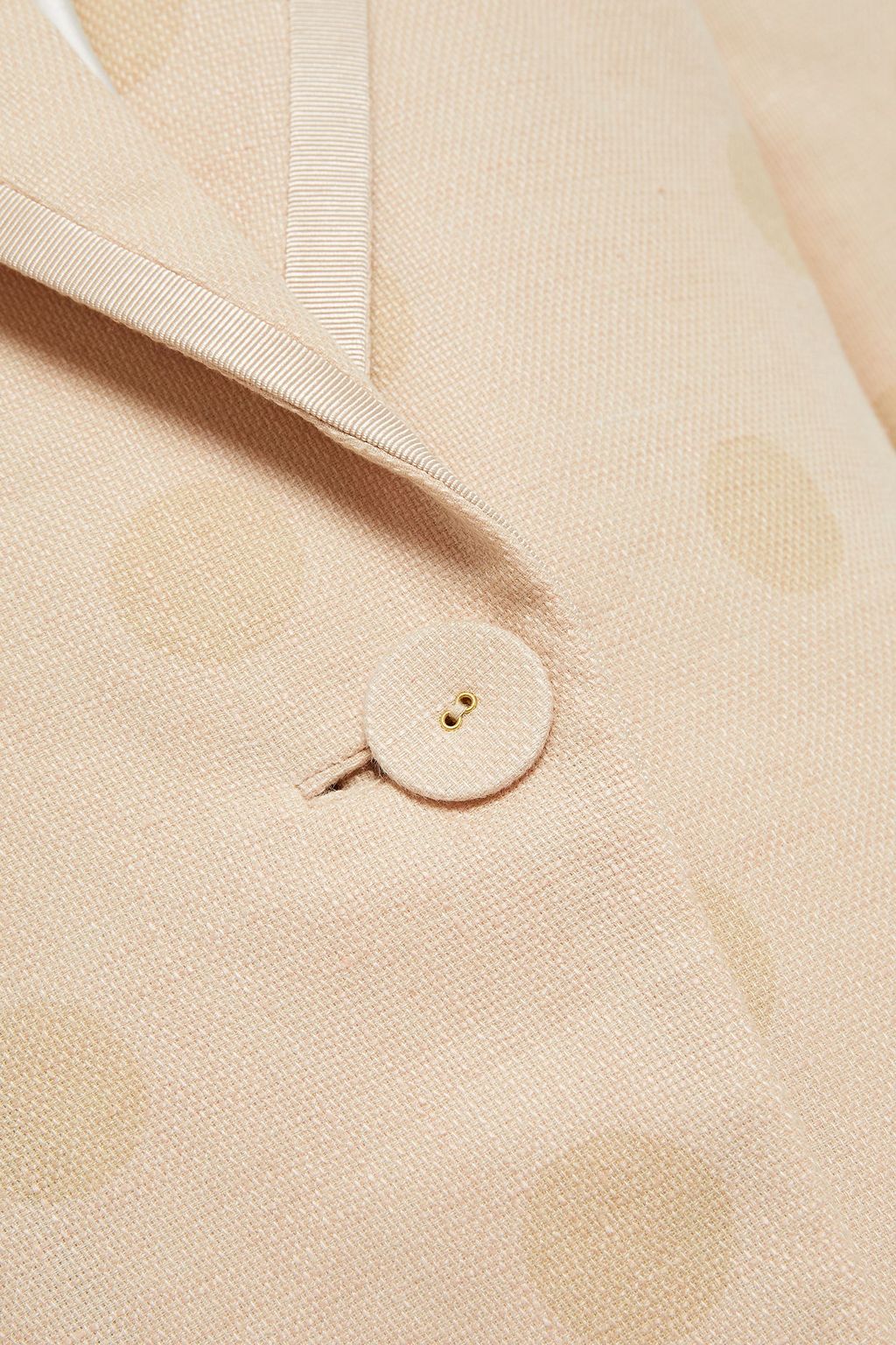 ZIMMERMANN ポルカドットリネン&コットン混 ブレザー