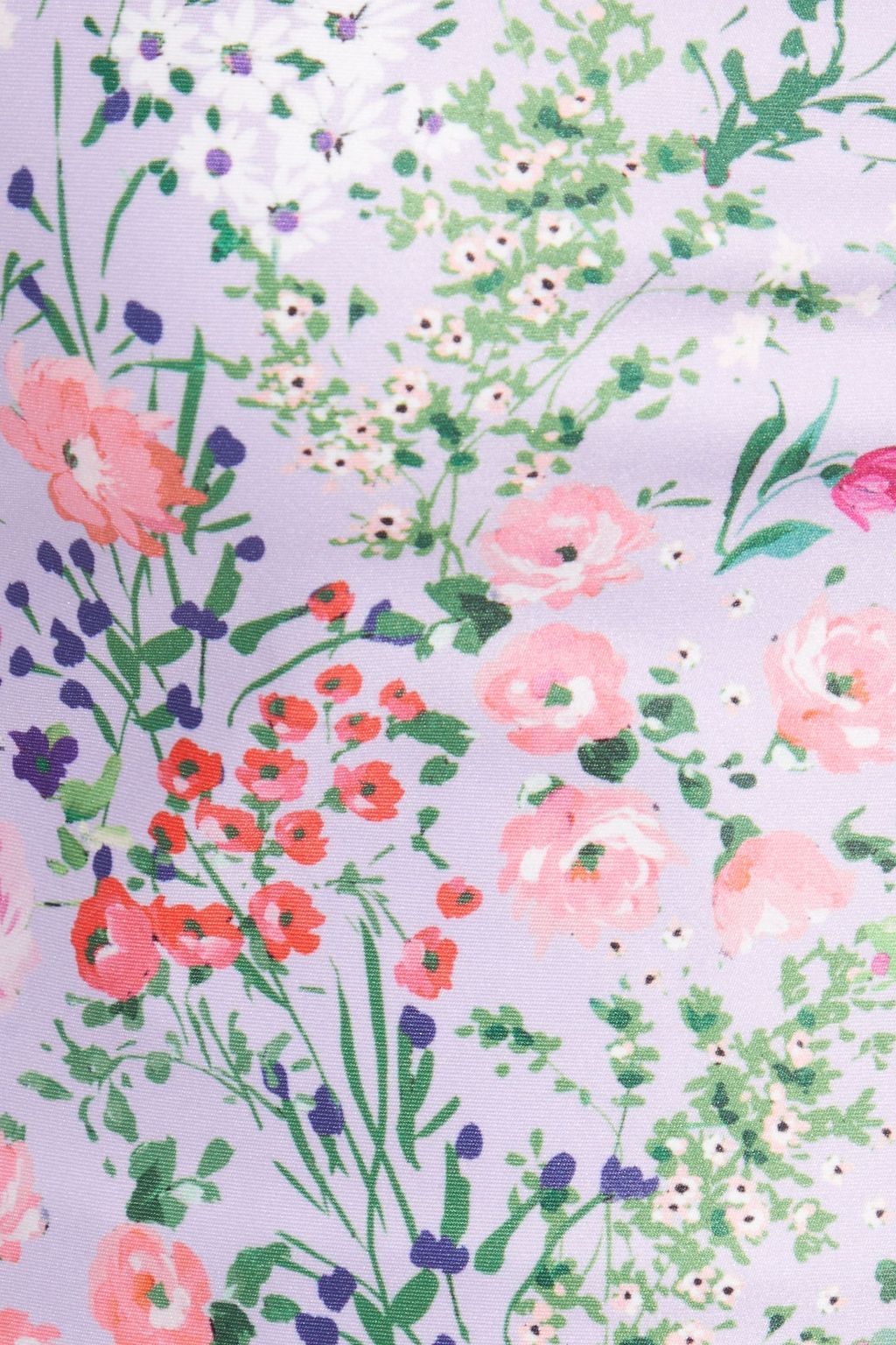 ALICE + OLIVIA Penny cropped floral-print stretch tank