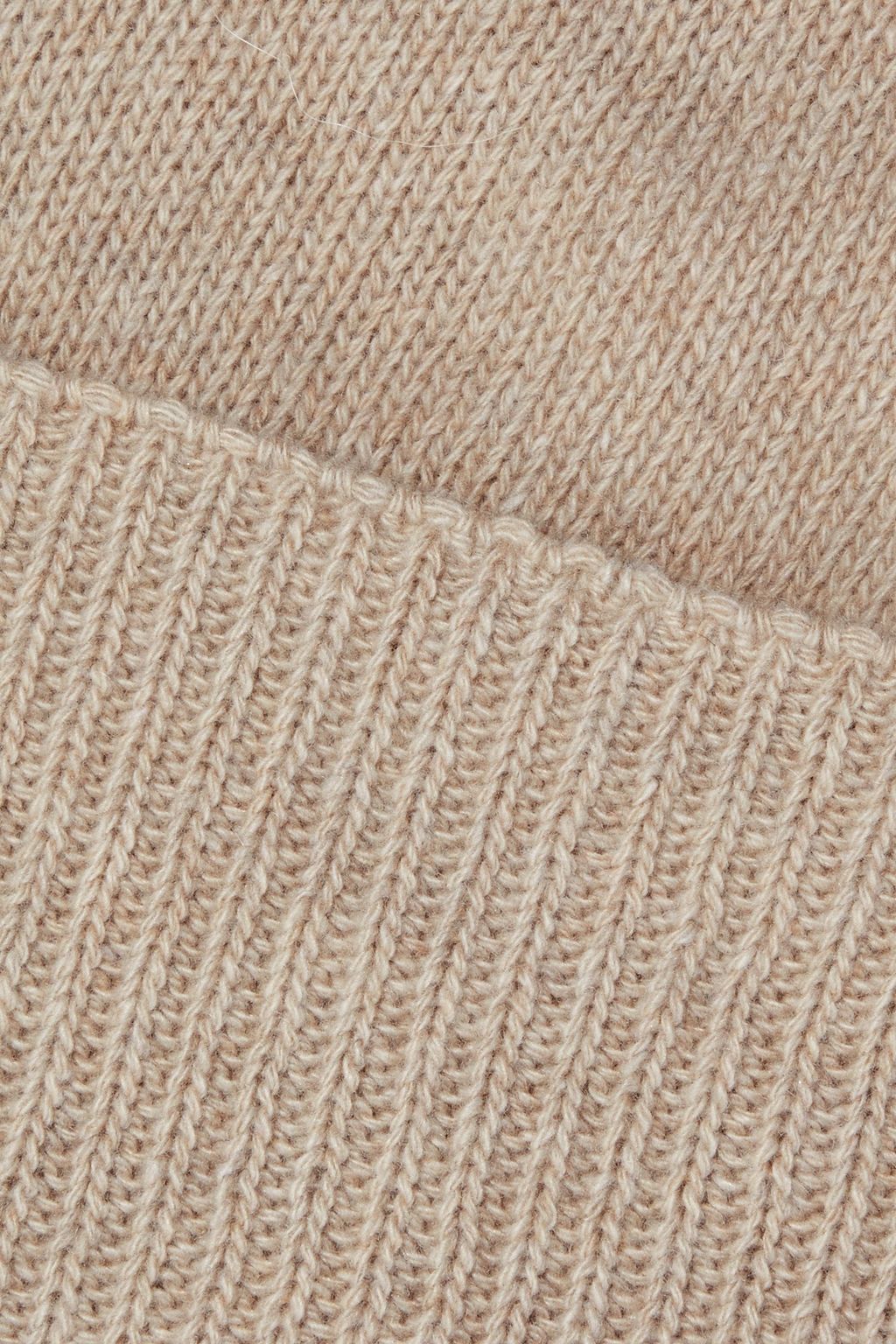 IRIS & INK Catherine melierte Beanie aus recyceltem Kaschmir