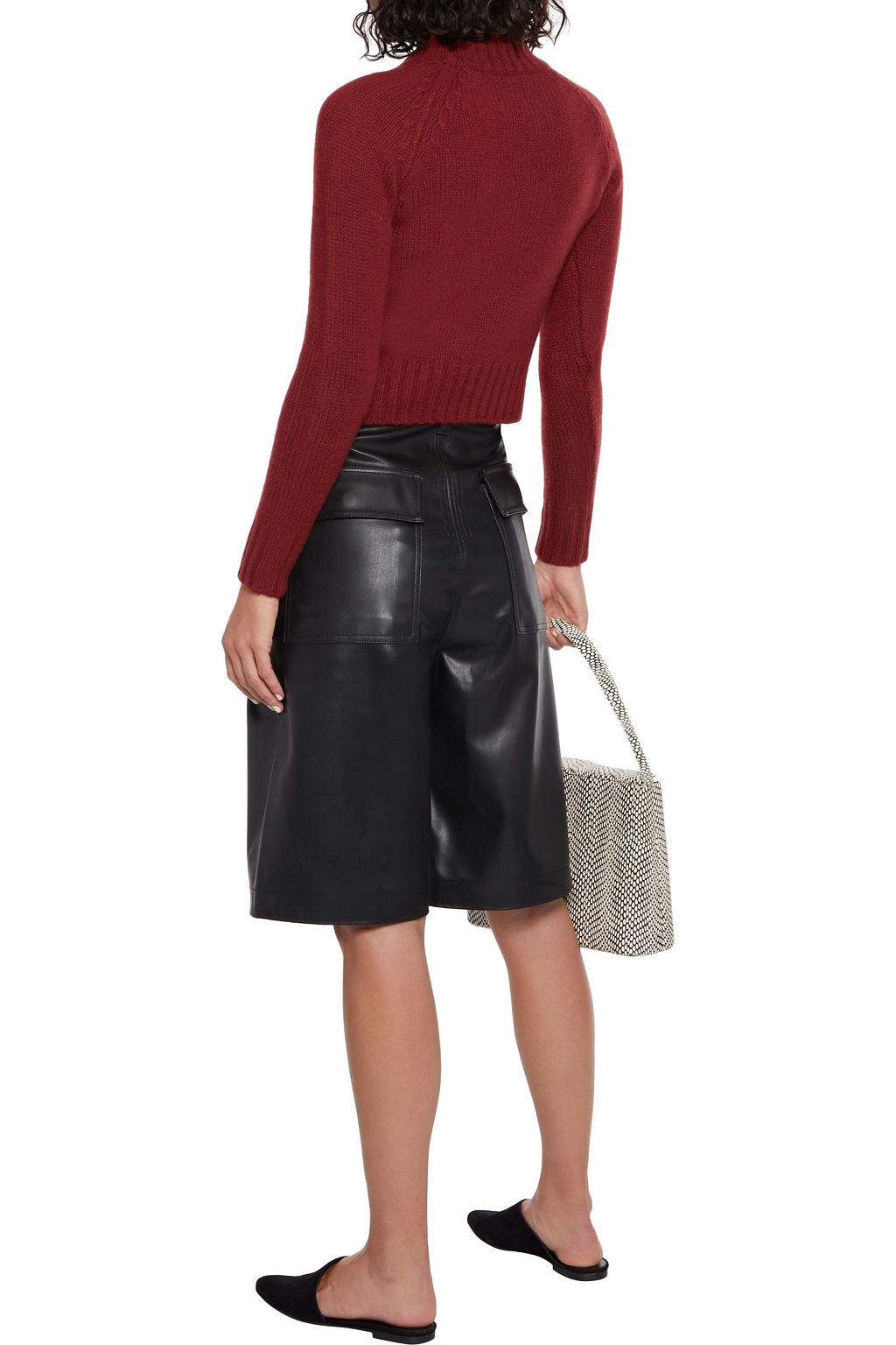 VINCE. Cropped cashmere sweater