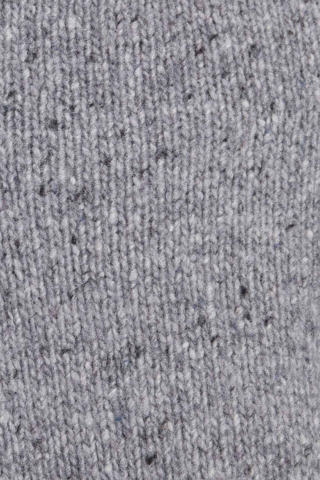 VINCE. Donegal wool-blend turtleneck sweater