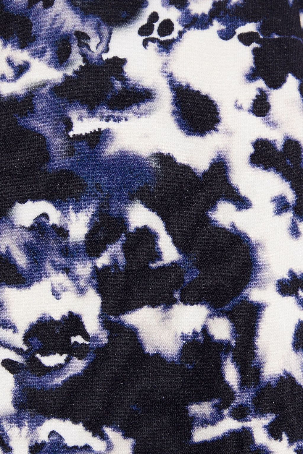 MAJESTIC FILATURES Tie-dyed stretch-fleece top