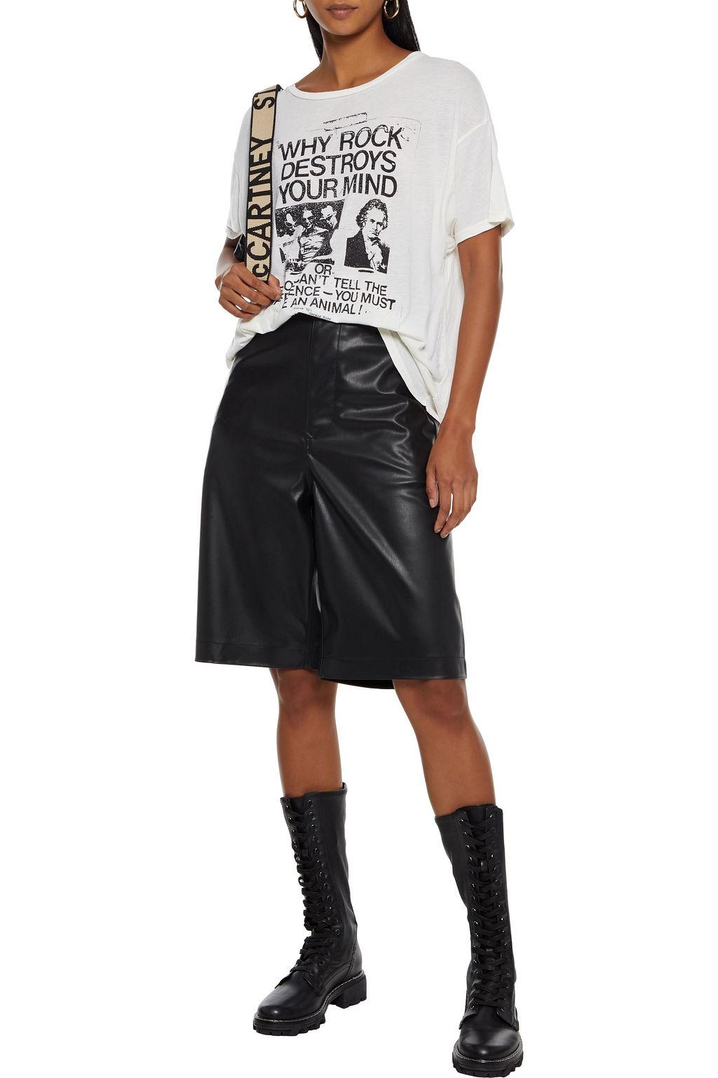 R13 Printed Micro Modal and Supima cotton-blend jersey T-shirt