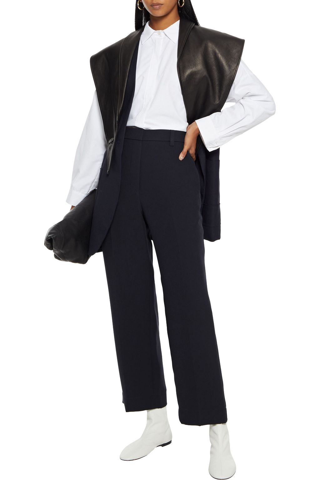 3.1 PHILLIP LIM Cropped crepe straight-leg pants