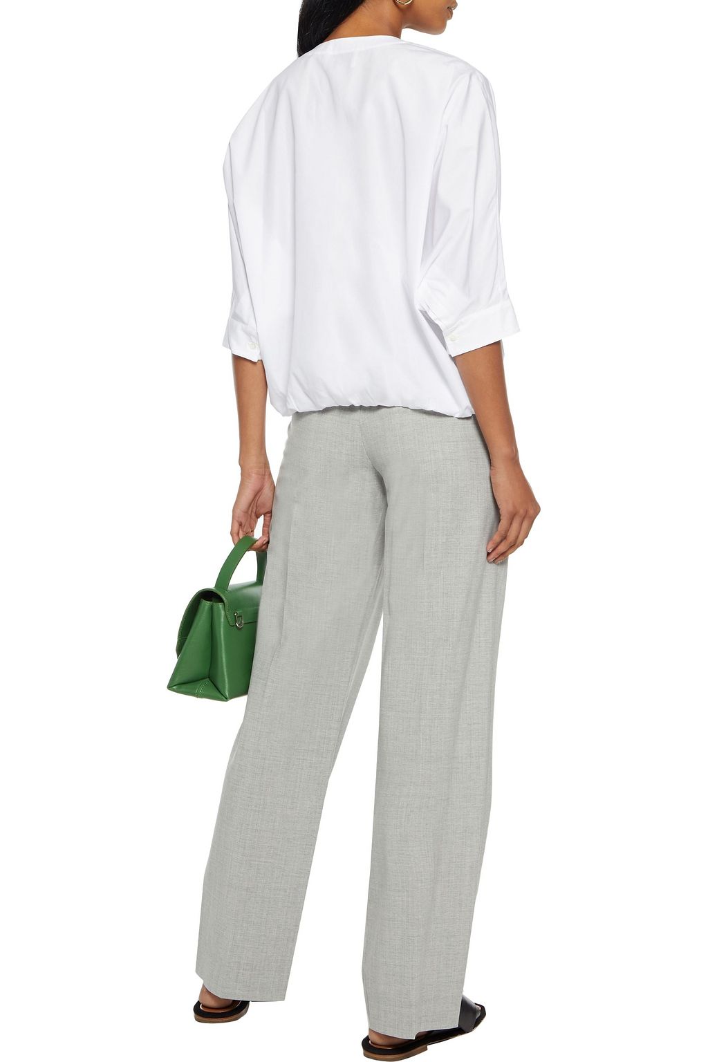 3.1 PHILLIP LIM Wool-blend straight-leg pants