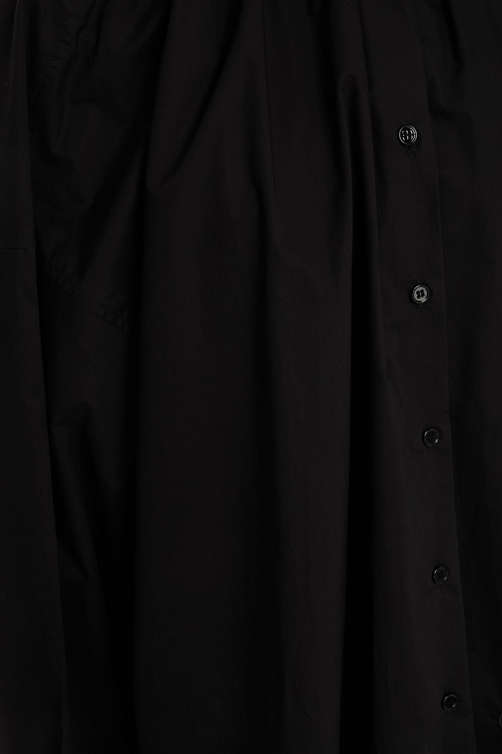 MM6 MAISON MARGIELA Oversized-Hemd aus Baumwollpopeline mit Rüschen