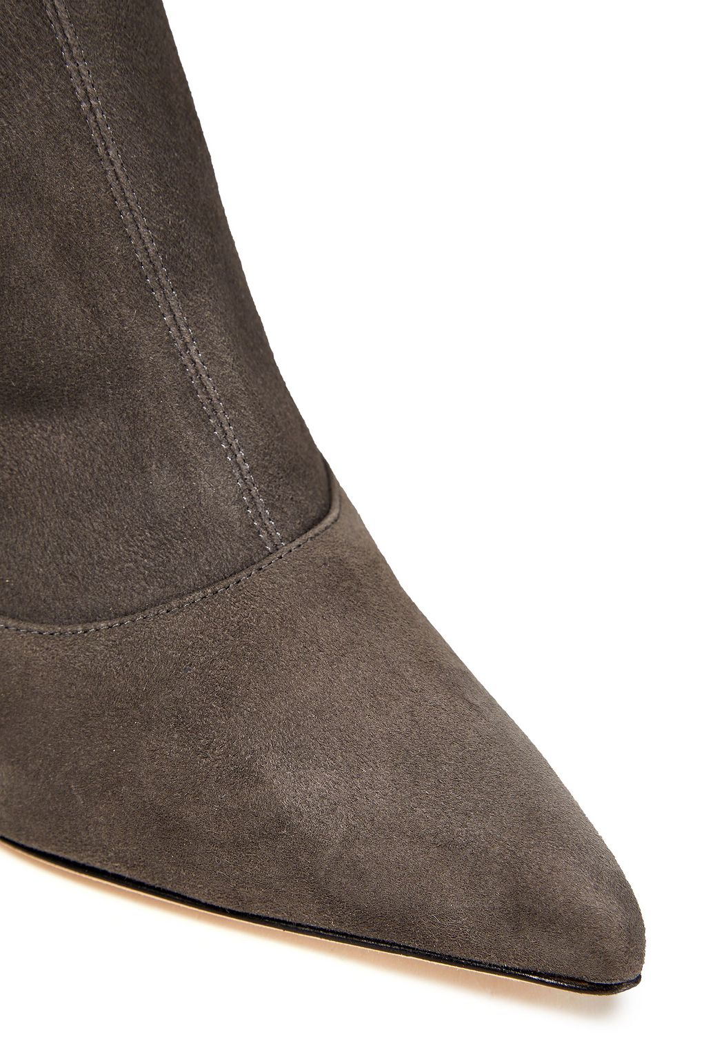 SERGIO ROSSI Stretch-suede knee boots