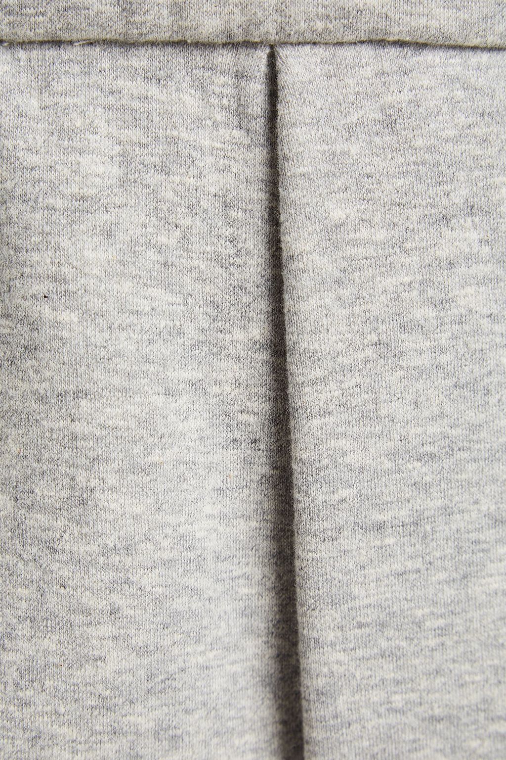JAMES PERSE Collegiate striped French cotton-blend terry sweatpants