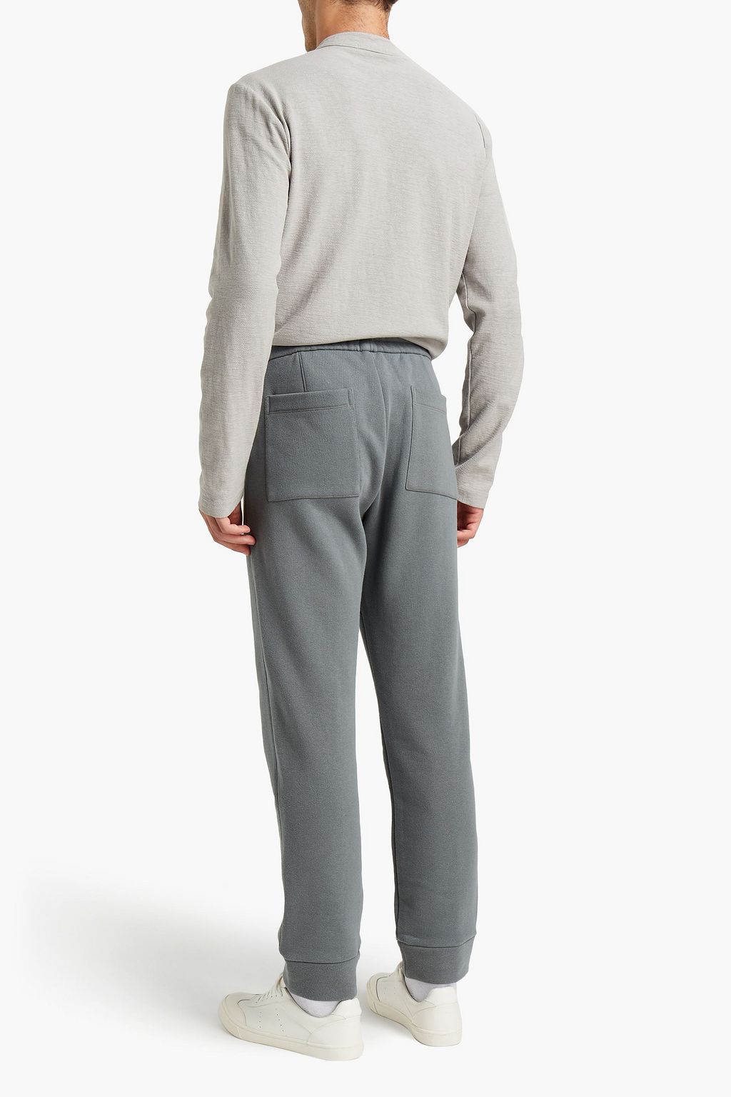 JAMES PERSE French cotton-terry sweatpants