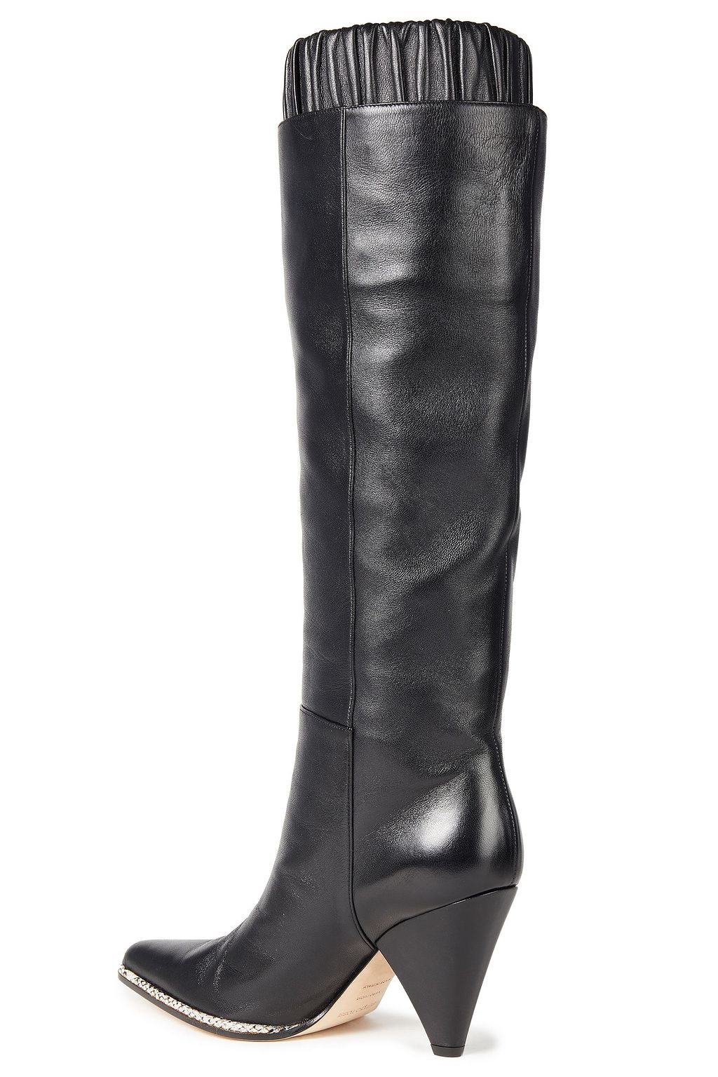 SERGIO ROSSI Leather knee boots | THE OUTNET