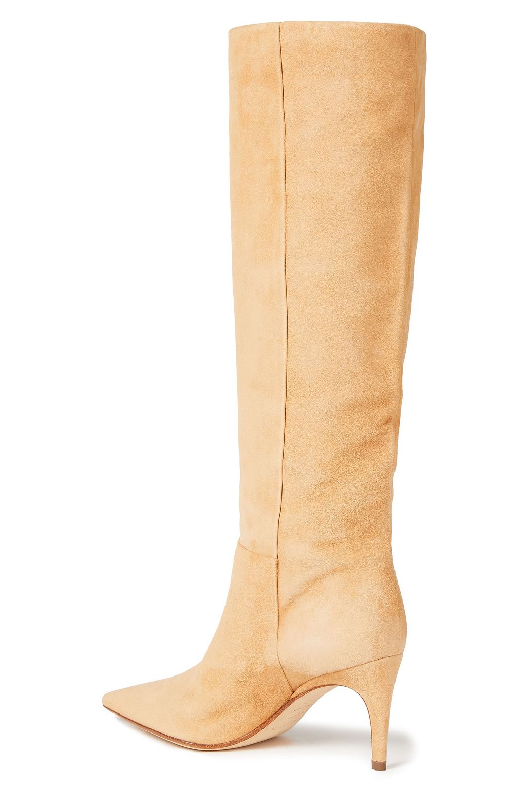 SERGIO ROSSI Suede knee boots