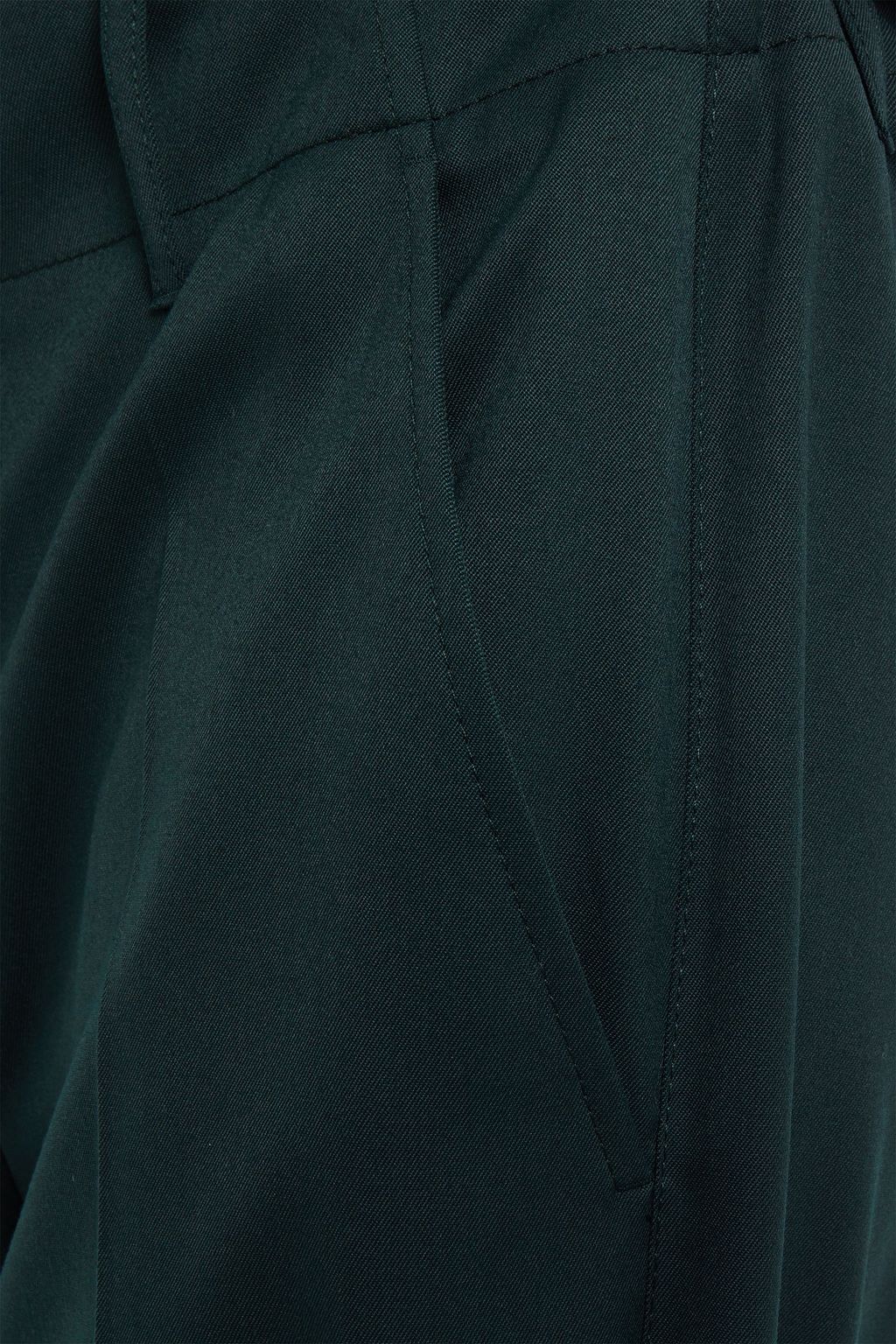 MM6 MAISON MARGIELA Cropped twill straight-leg pants