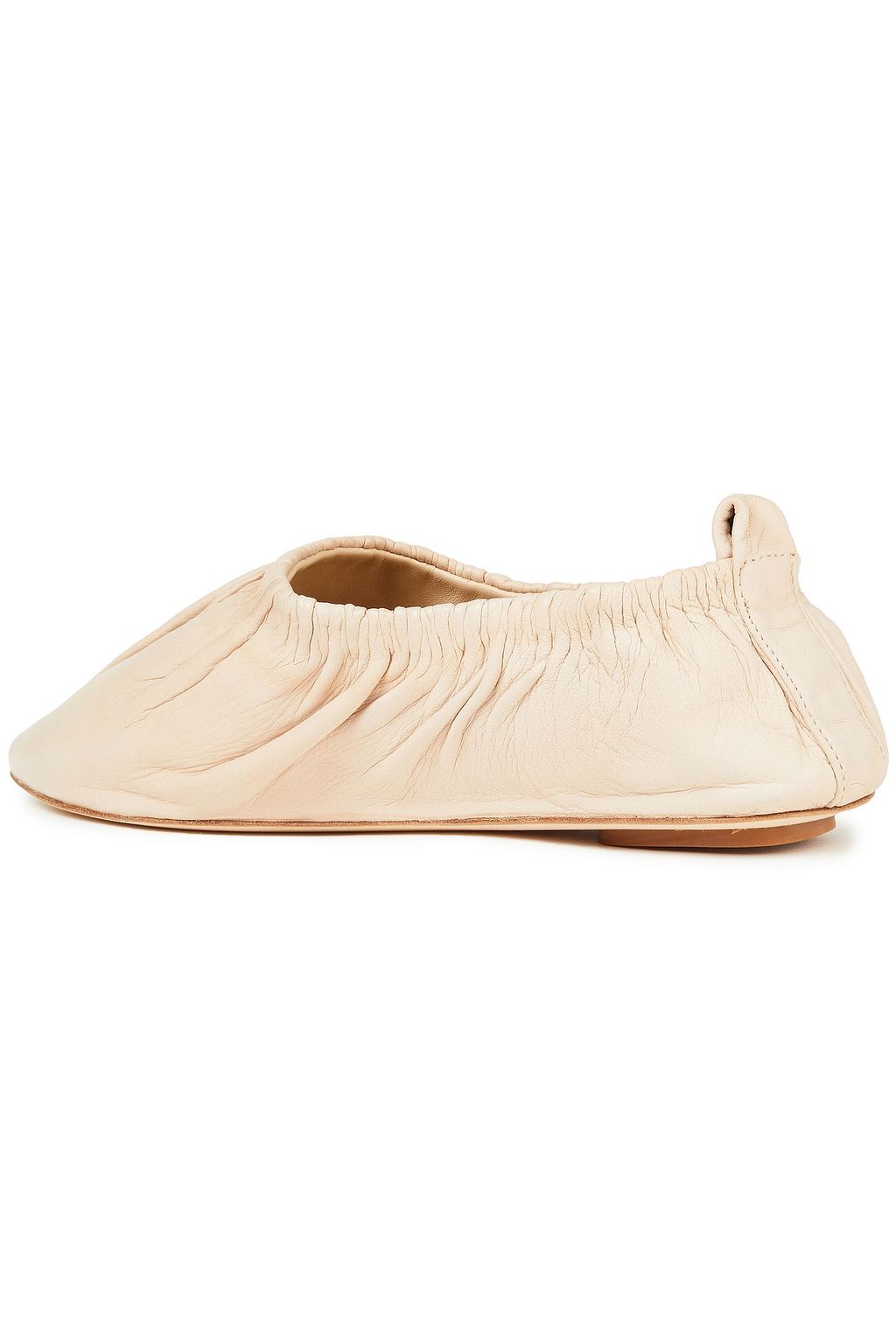 NANUSHKA Matangi gathered tie-dyed leather point-toe flats