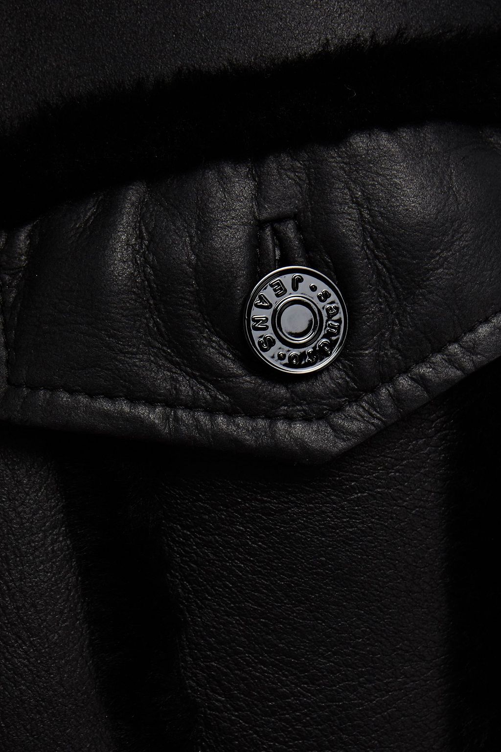 SANDRO Shearling jacket