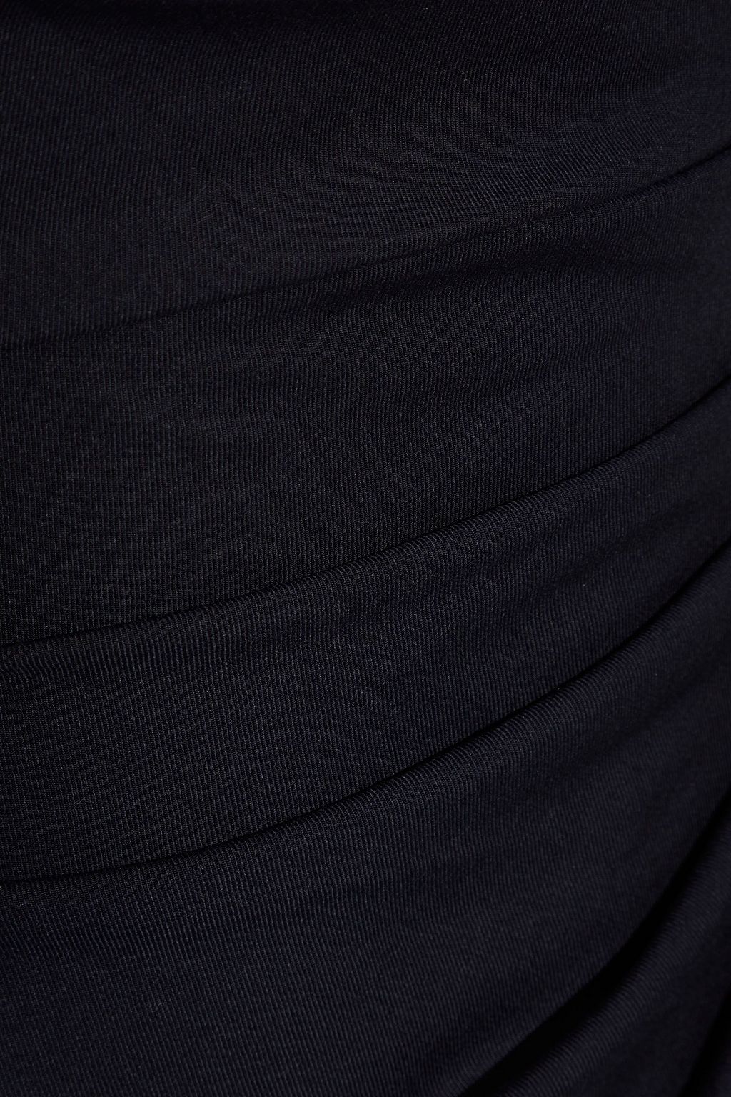 MAX MARA Sultano draped wool-twill dress