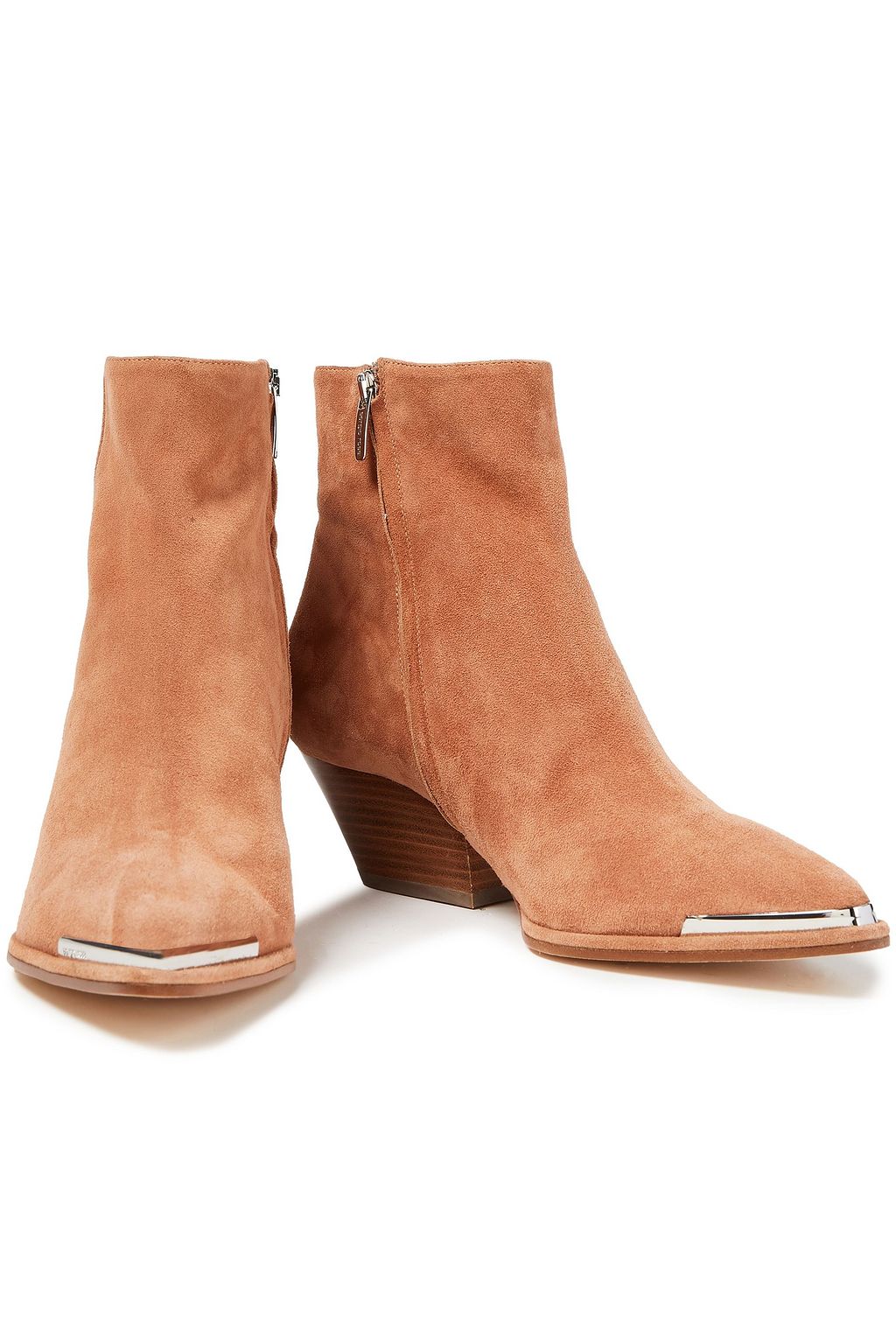 SERGIO ROSSI Ankle Boots aus Veloursleder