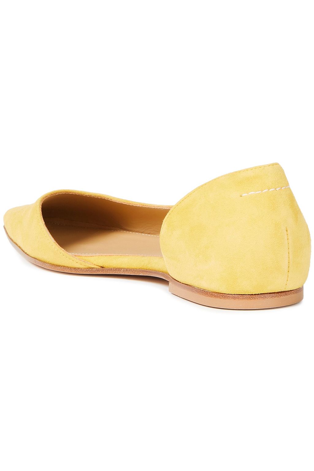 MM6 MAISON MARGIELA Suede point-toe flats