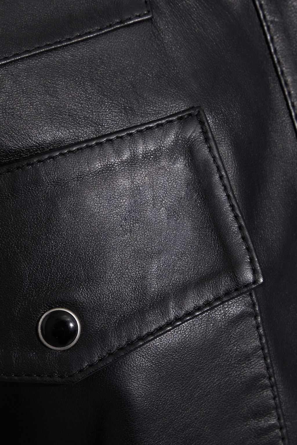 WALTER BAKER Shandi leather shirt