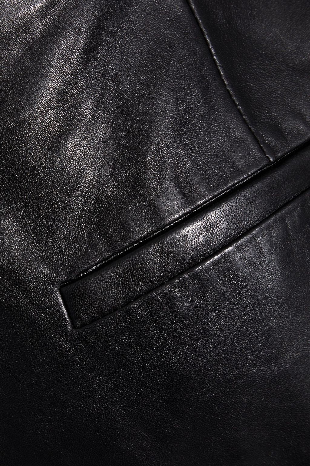 WALTER BAKER Boston leather wide-leg pants