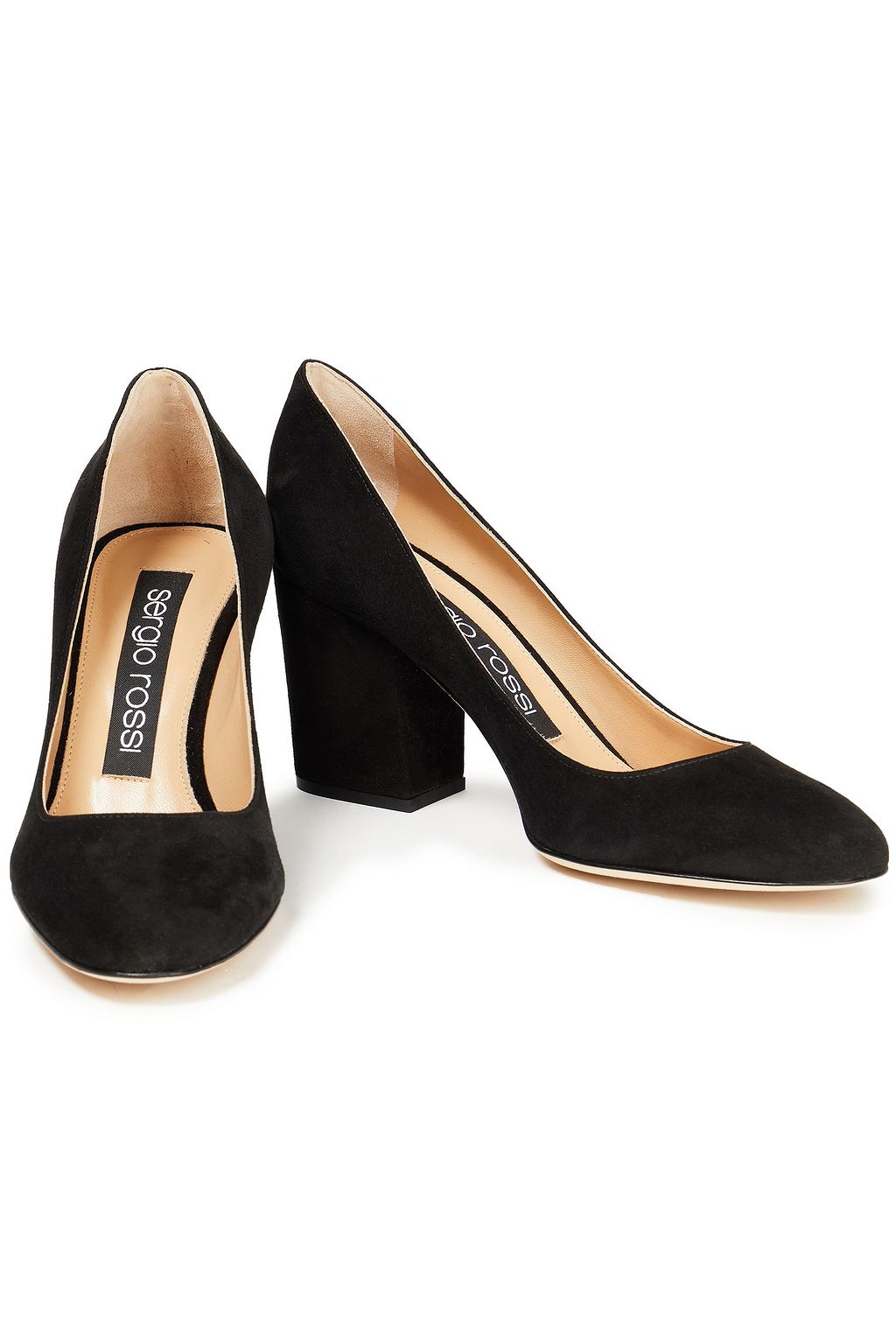 SERGIO ROSSI Suede pumps