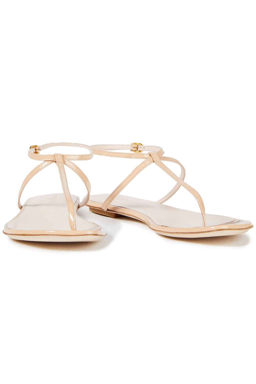 SERGIO ROSSI Sandalen aus Lackleder