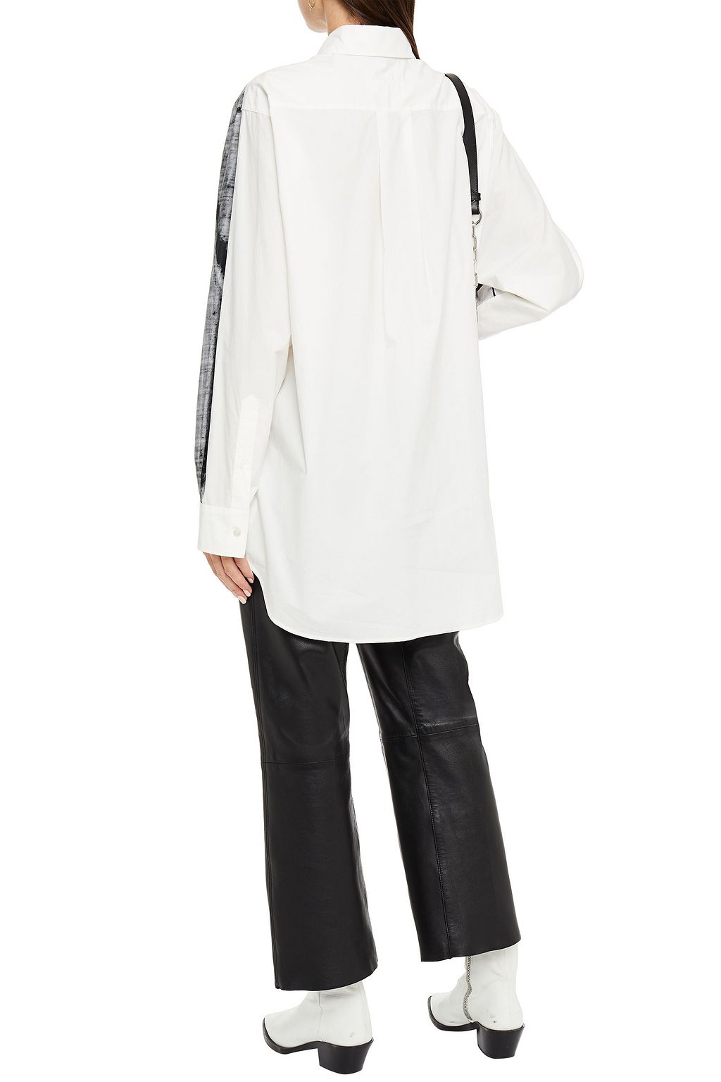 MM6 MAISON MARGIELA Bedrucktes Oversized-Hemd aus Baumwollpopeline