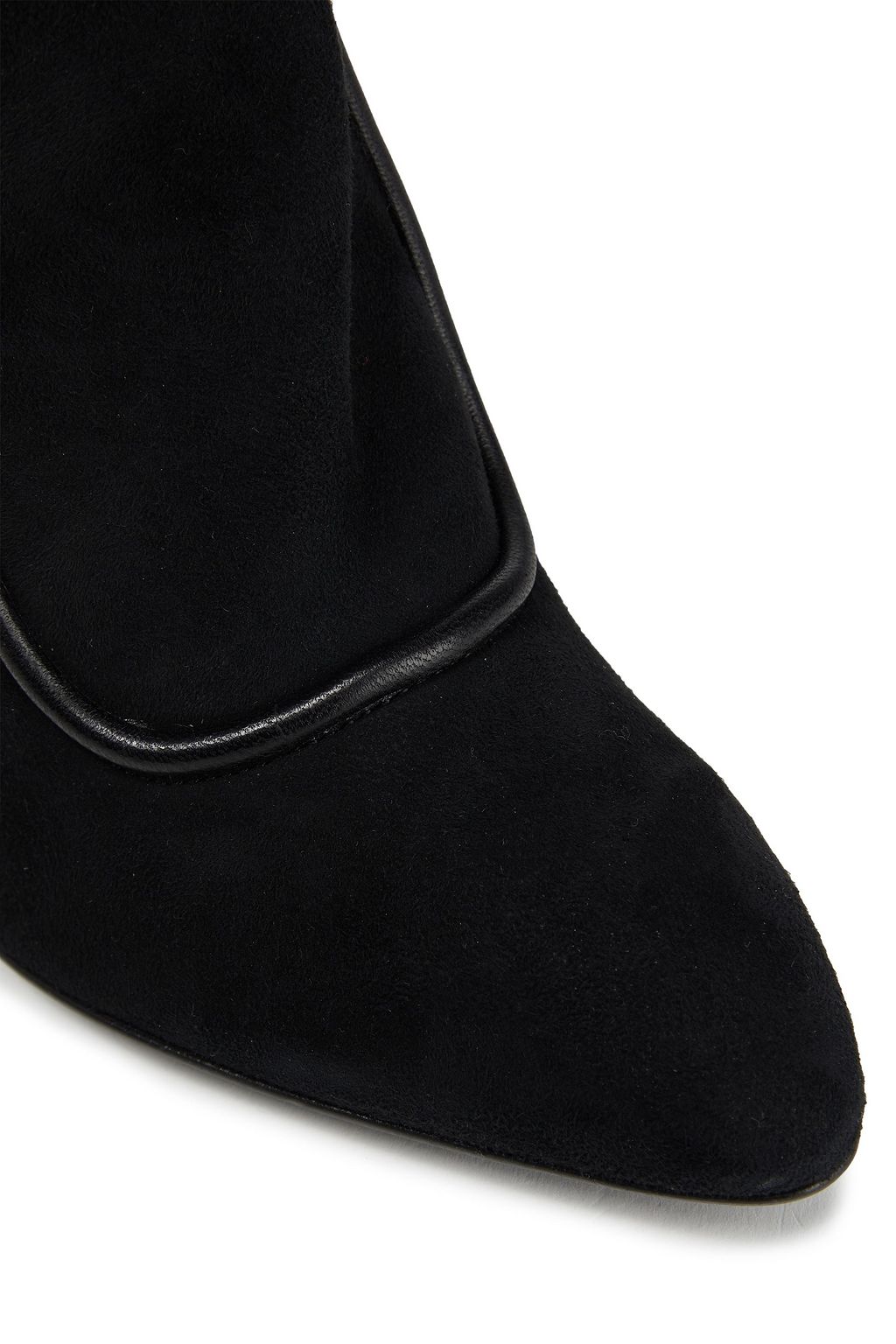 SERGIO ROSSI Suede thigh boots