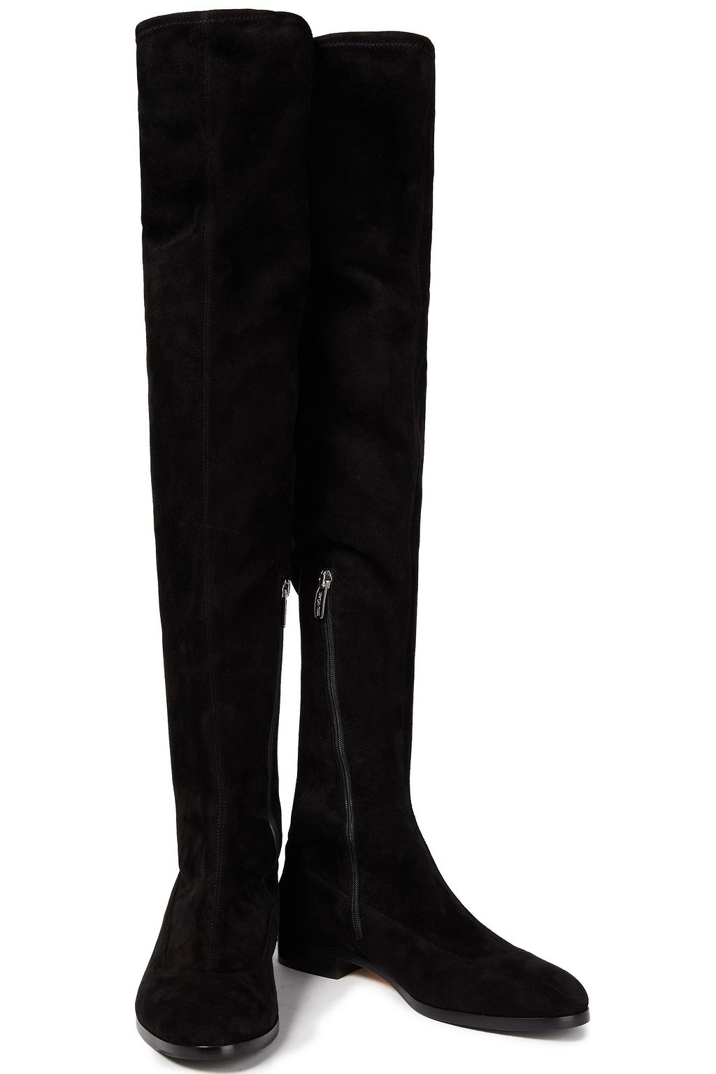 SERGIO ROSSI Suede over-the-knee boots