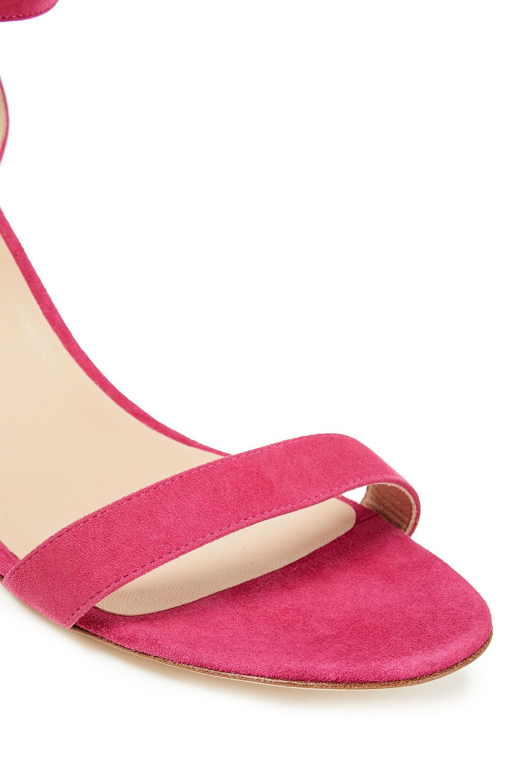 SERGIO ROSSI Cutout suede sandals