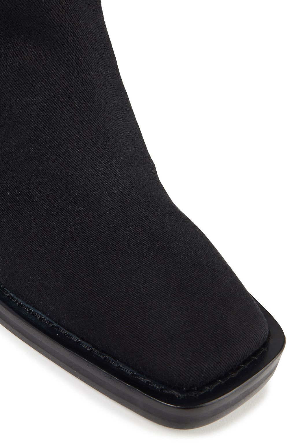 MM6 MAISON MARGIELA Printed twill knee boots