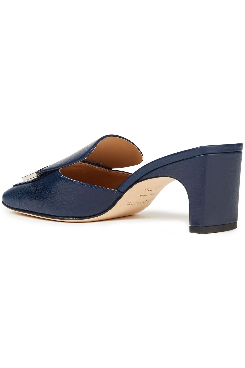 SERGIO ROSSI sr1 leather mules