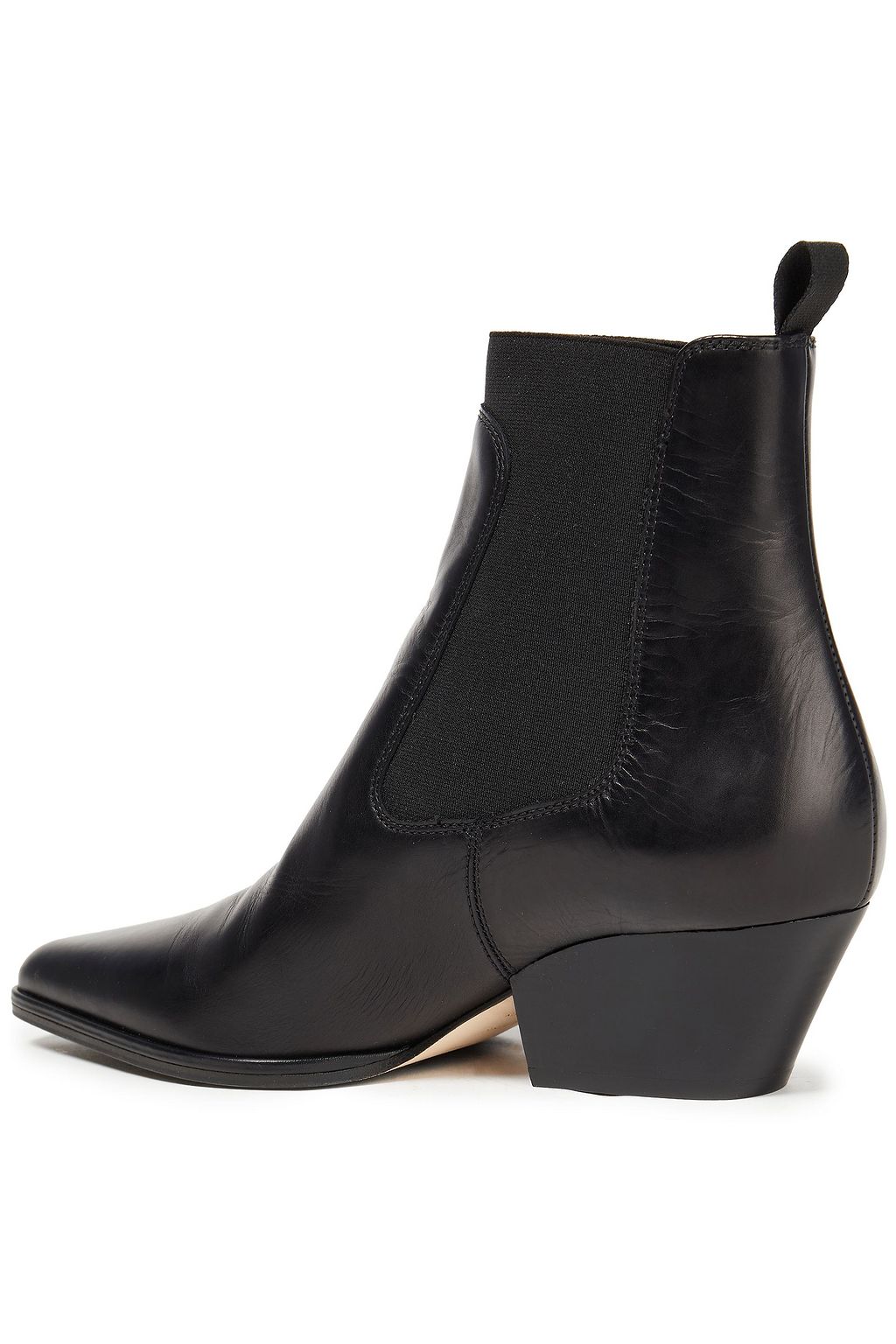 SERGIO ROSSI Leather ankle boots