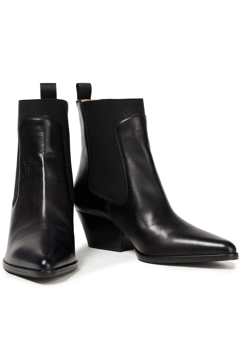 SERGIO ROSSI Leather ankle boots