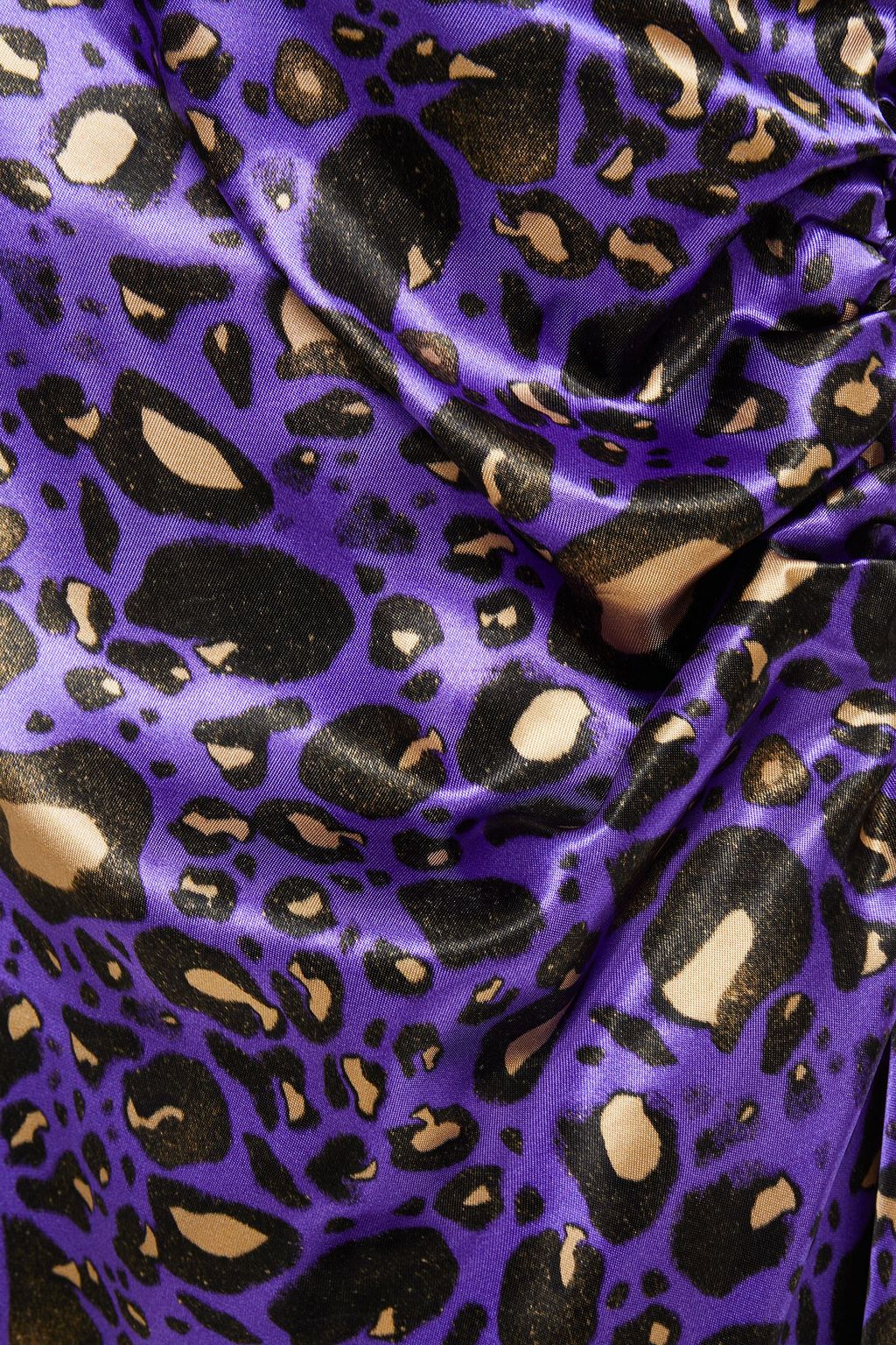 MM6 MAISON MARGIELA Leopard-print satin slip dress