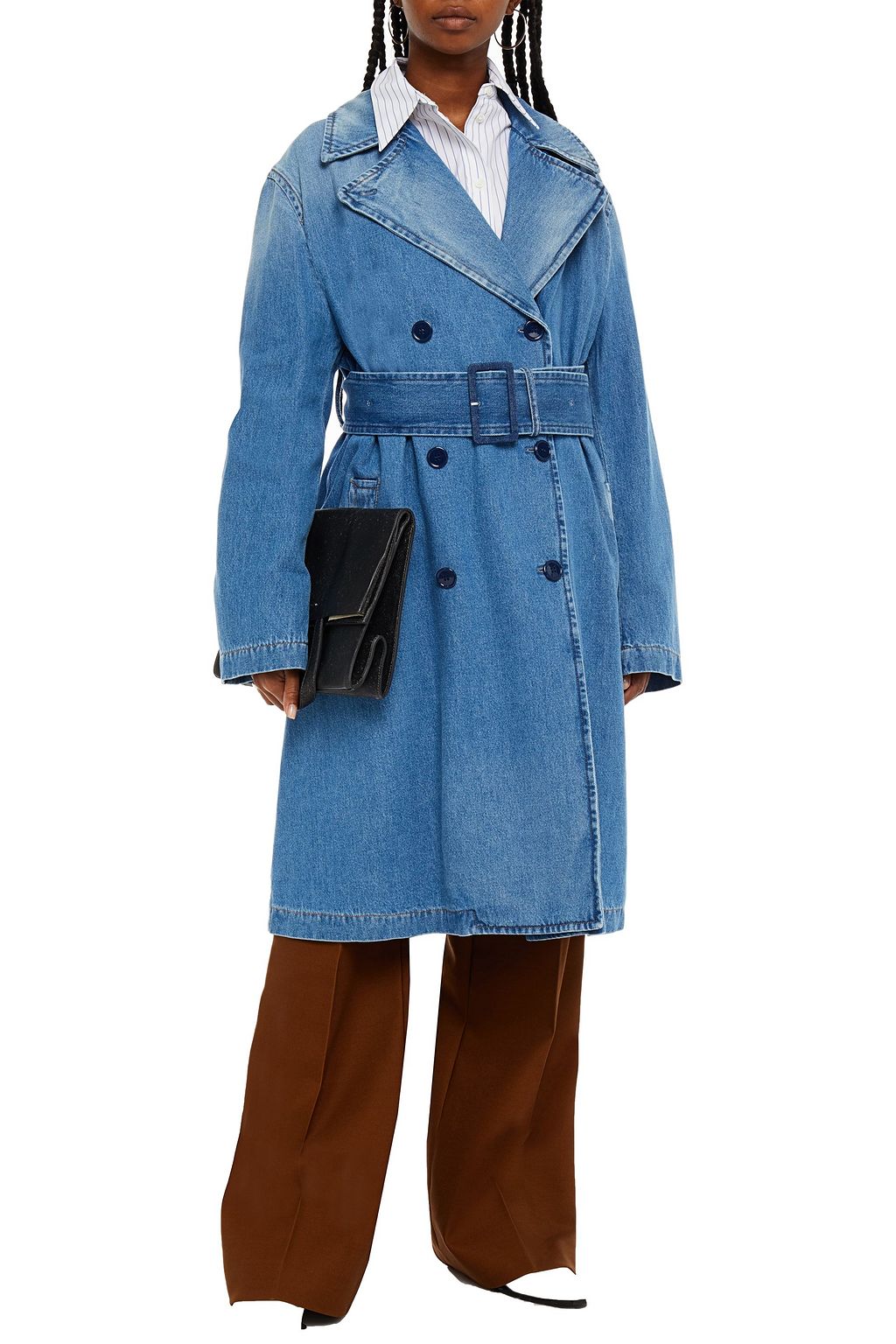 MM6 MAISON MARGIELA Denim trench coat