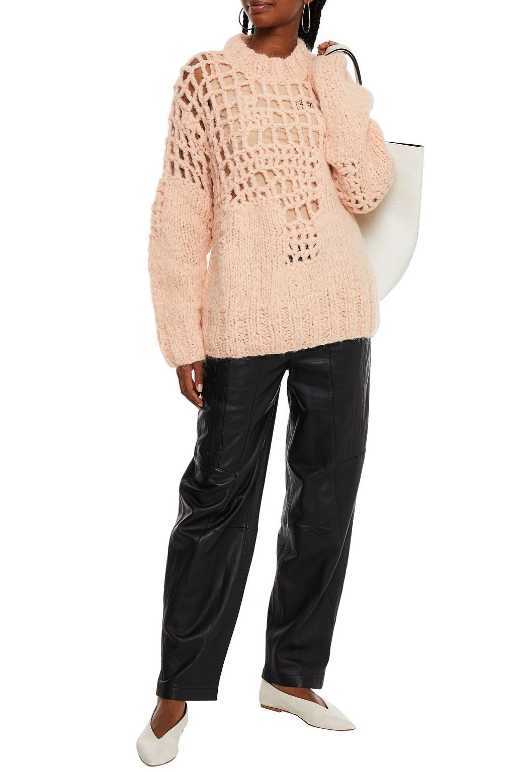 MM6 MAISON MARGIELA Open-knit sweater