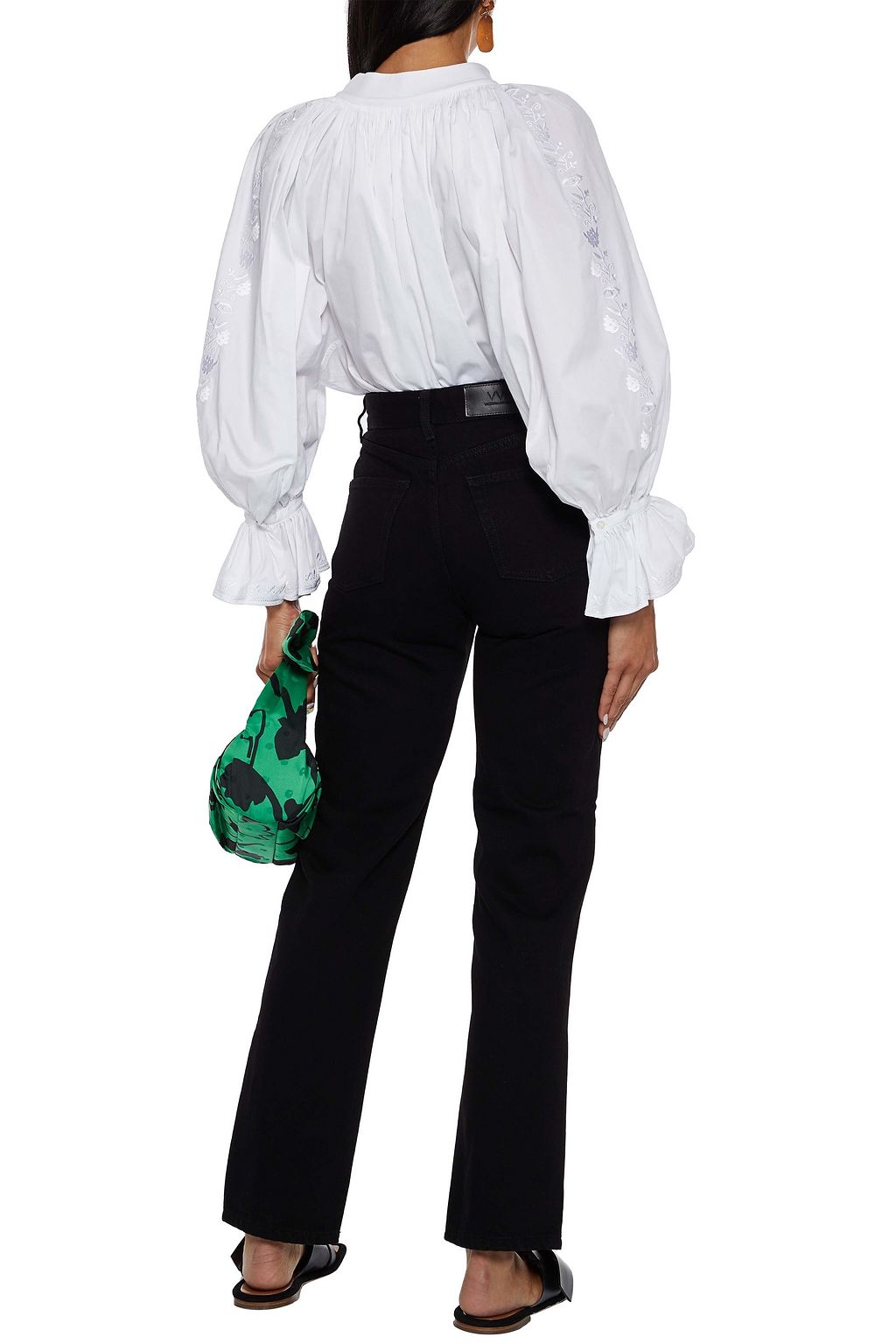 VICTORIA, VICTORIA BECKHAM High-rise straight-leg jeans