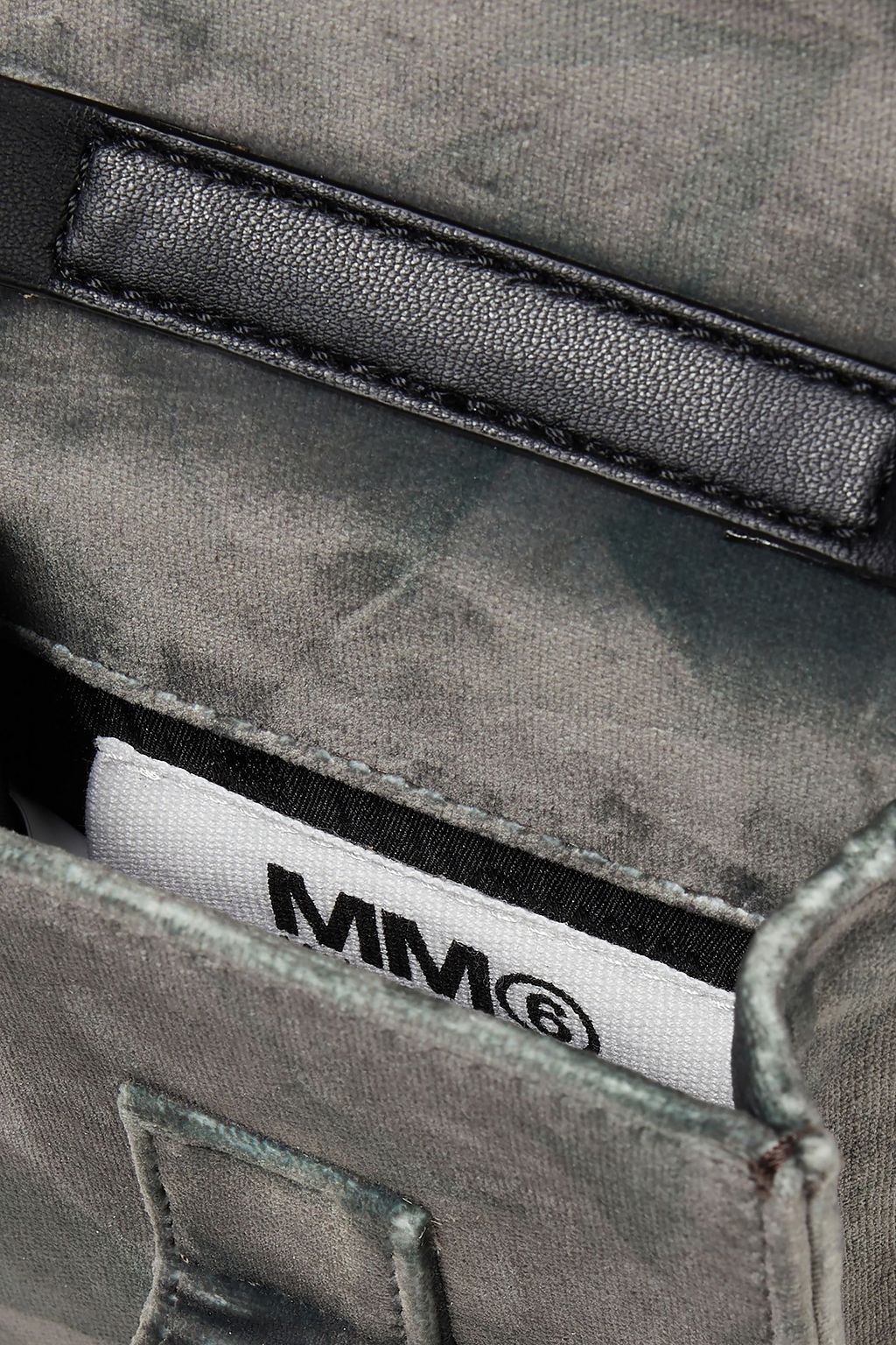 MM6 MAISON MARGIELA Schultertasche aus Samt